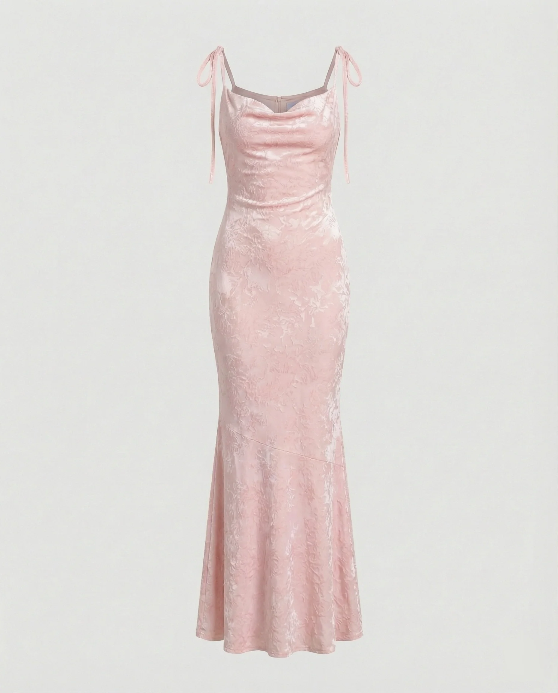 Jacquard Abendkleid Meerjungfrau Damen - Image 5