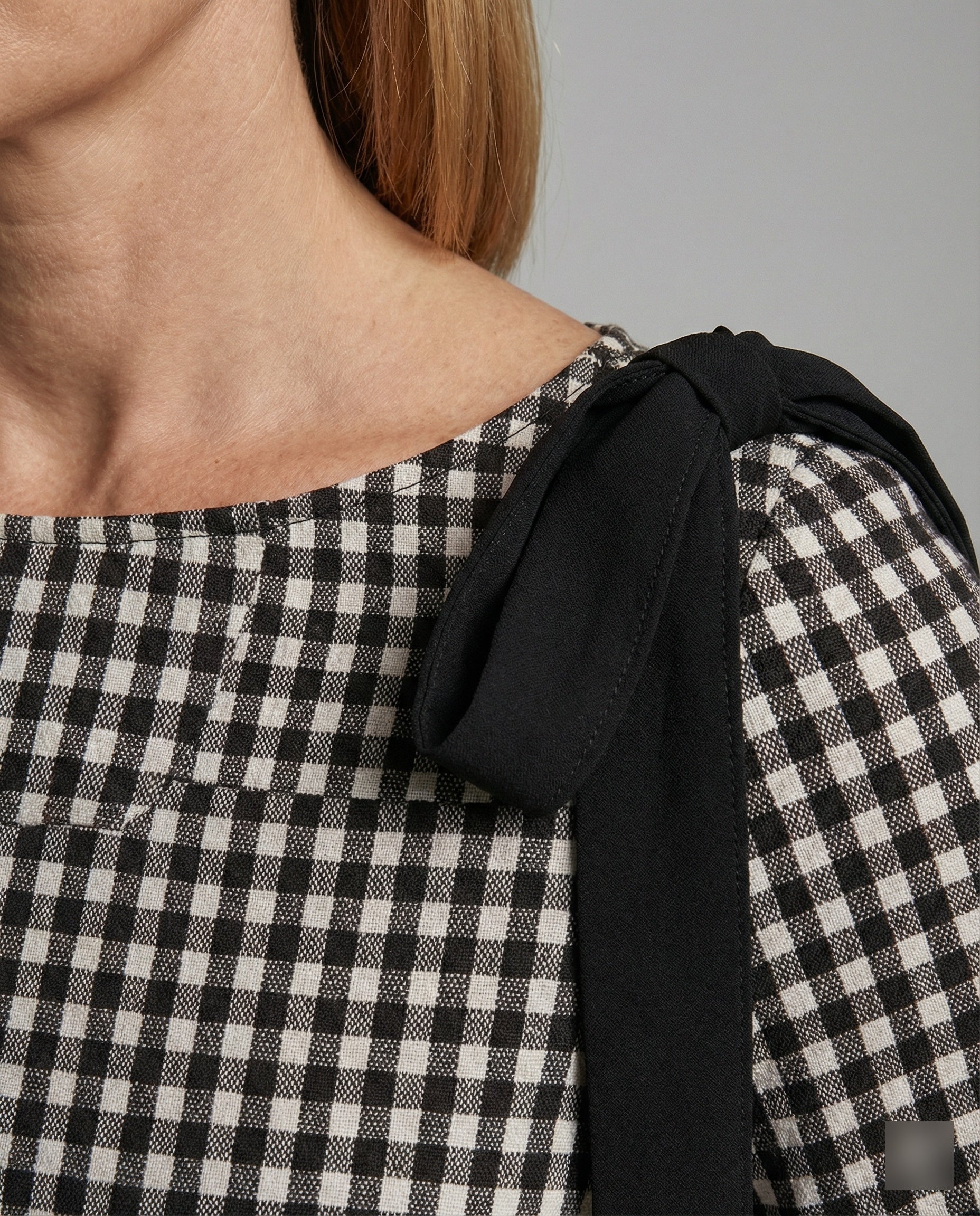 Damen Etuikleid kariert elegant - Image 3