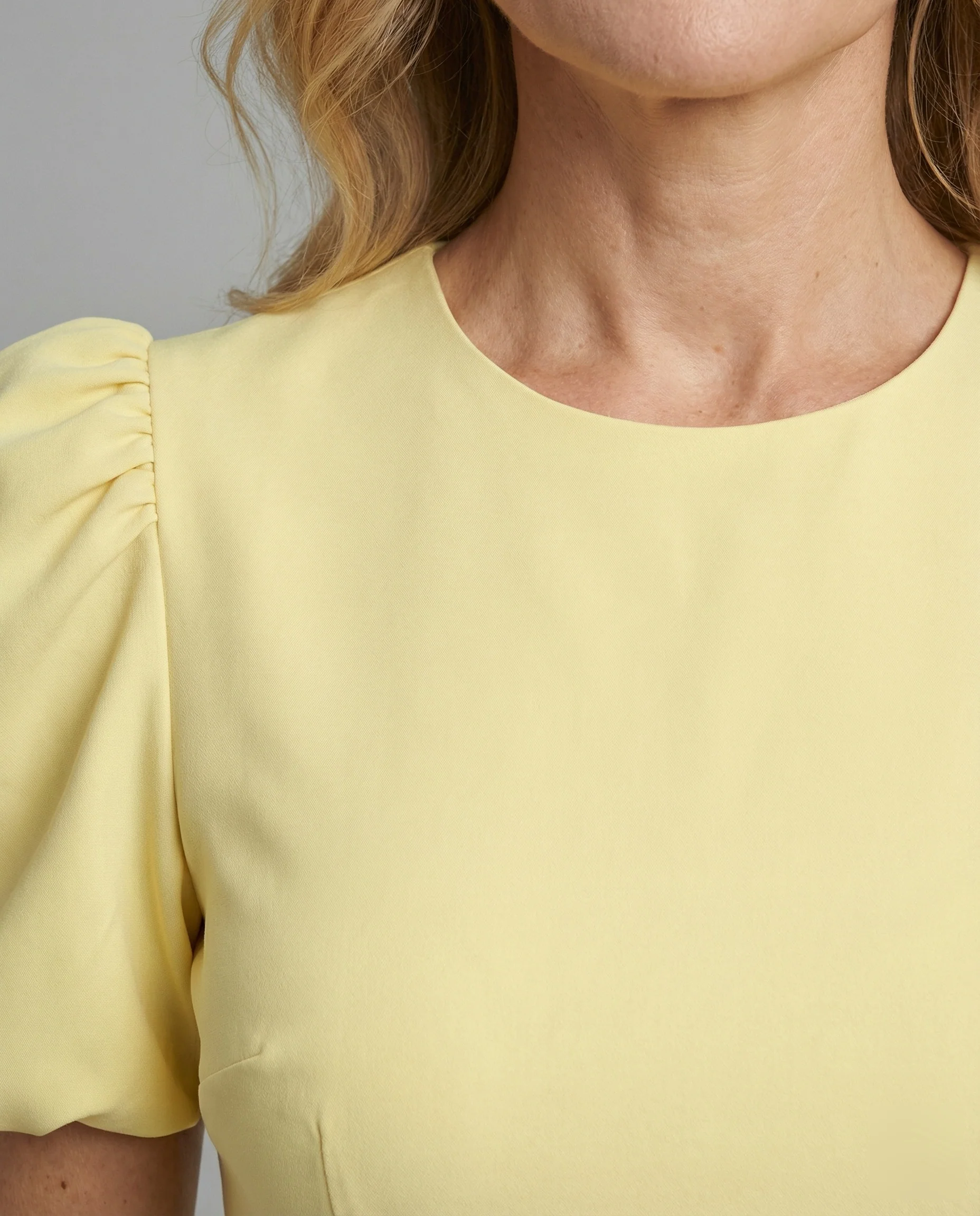 Freizeitkleid Damen Midikleid Volumen - Image 3