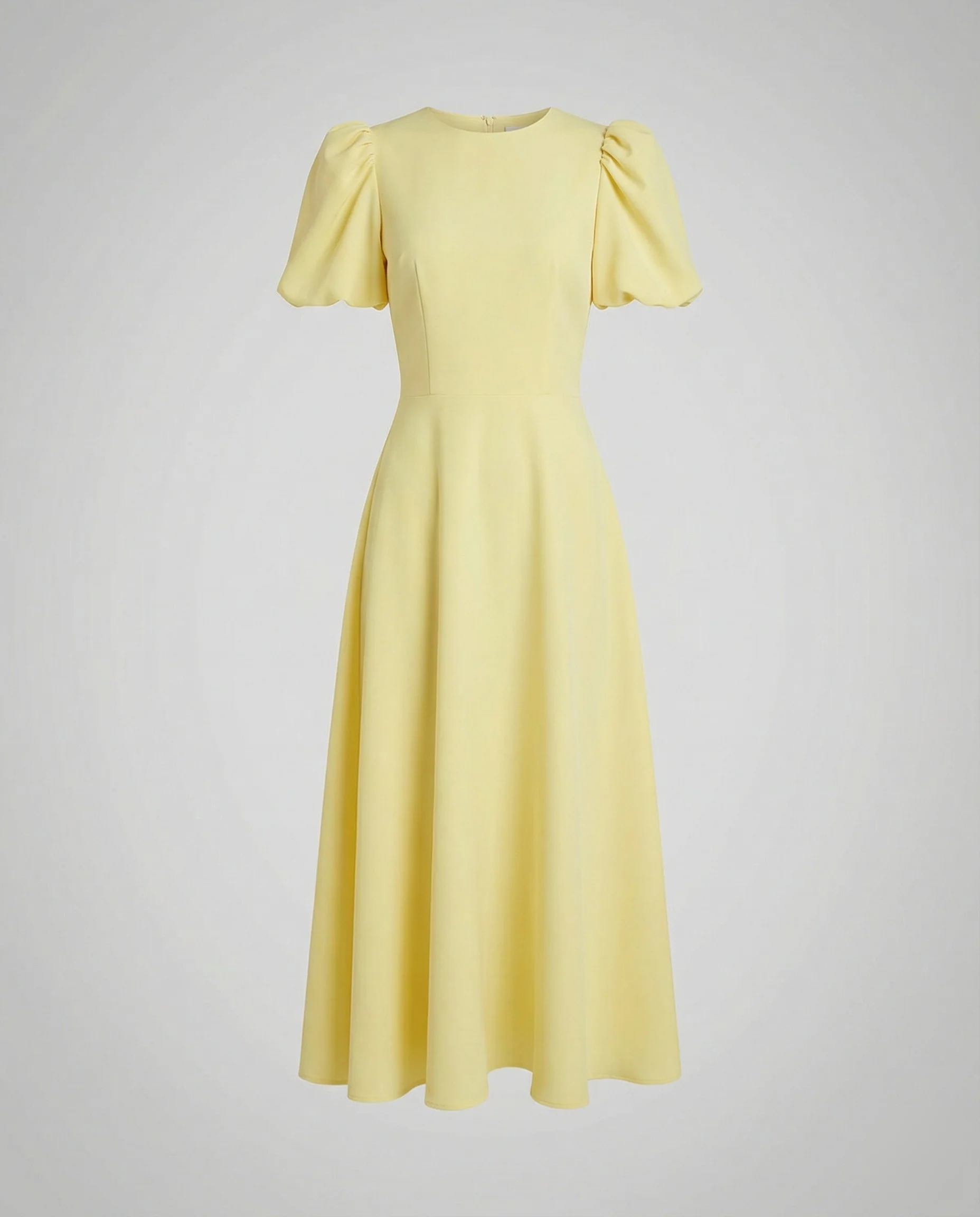 Freizeitkleid Damen Midikleid Volumen - Image 5