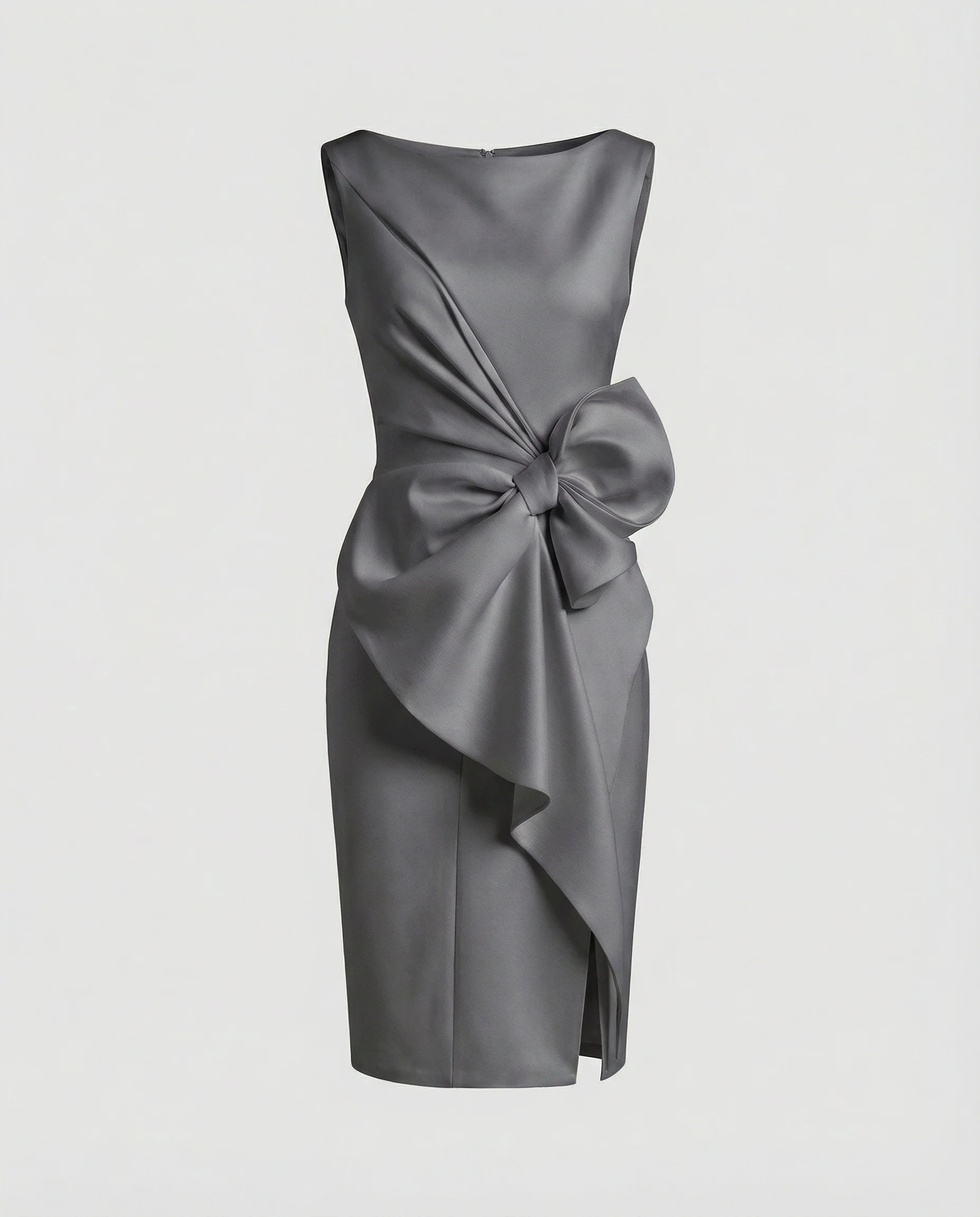 Damen Abendkleid elegant Satin - Image 10