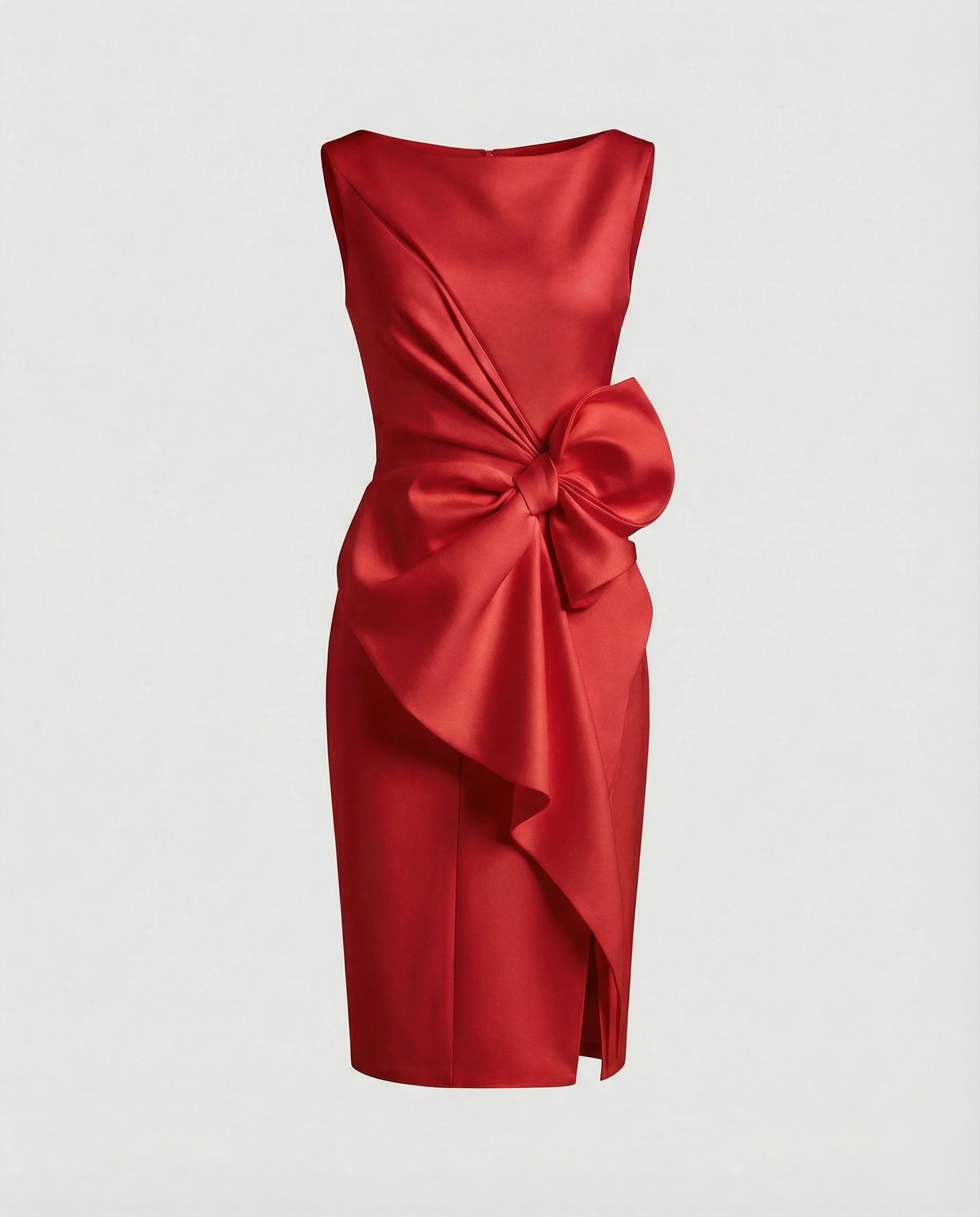 Damen Abendkleid elegant Satin - Image 11