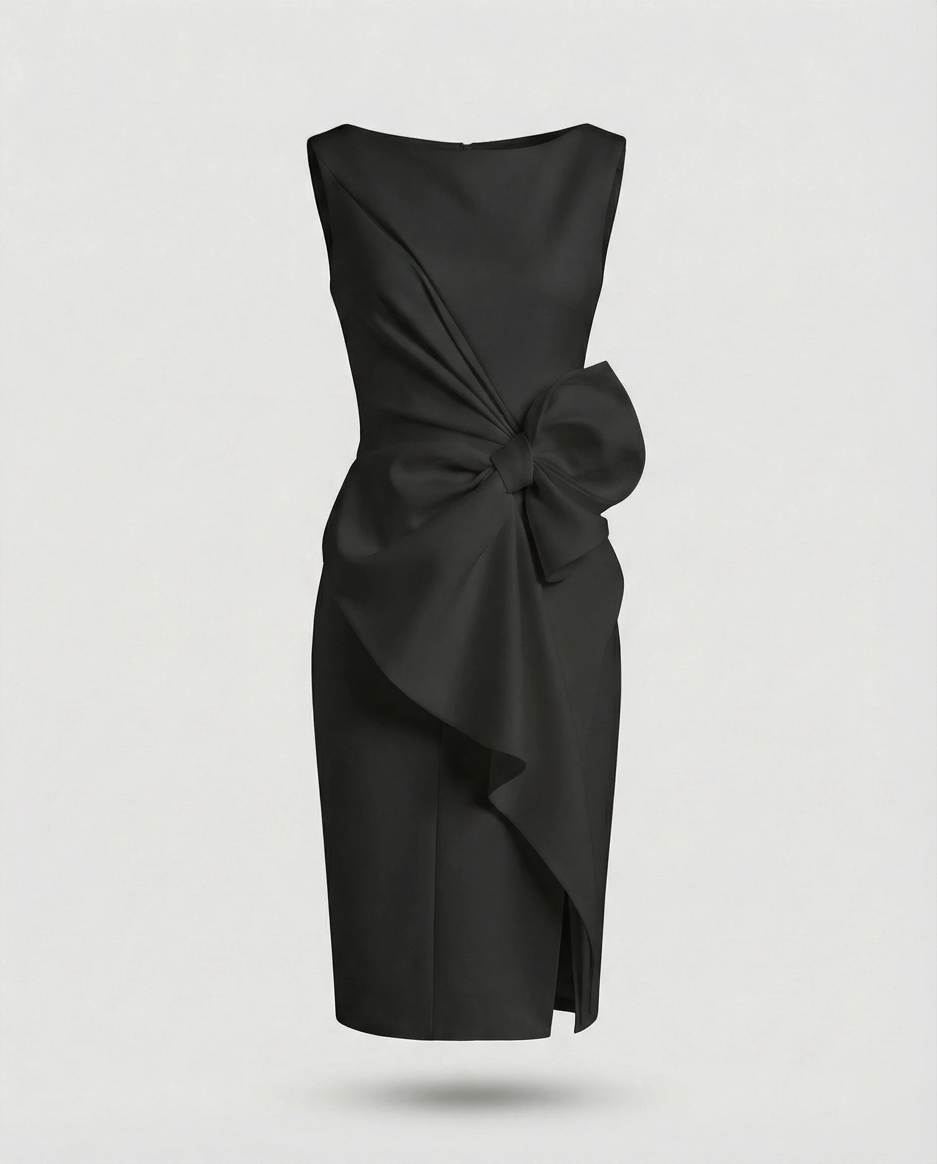 Damen Abendkleid elegant Satin - Image 6