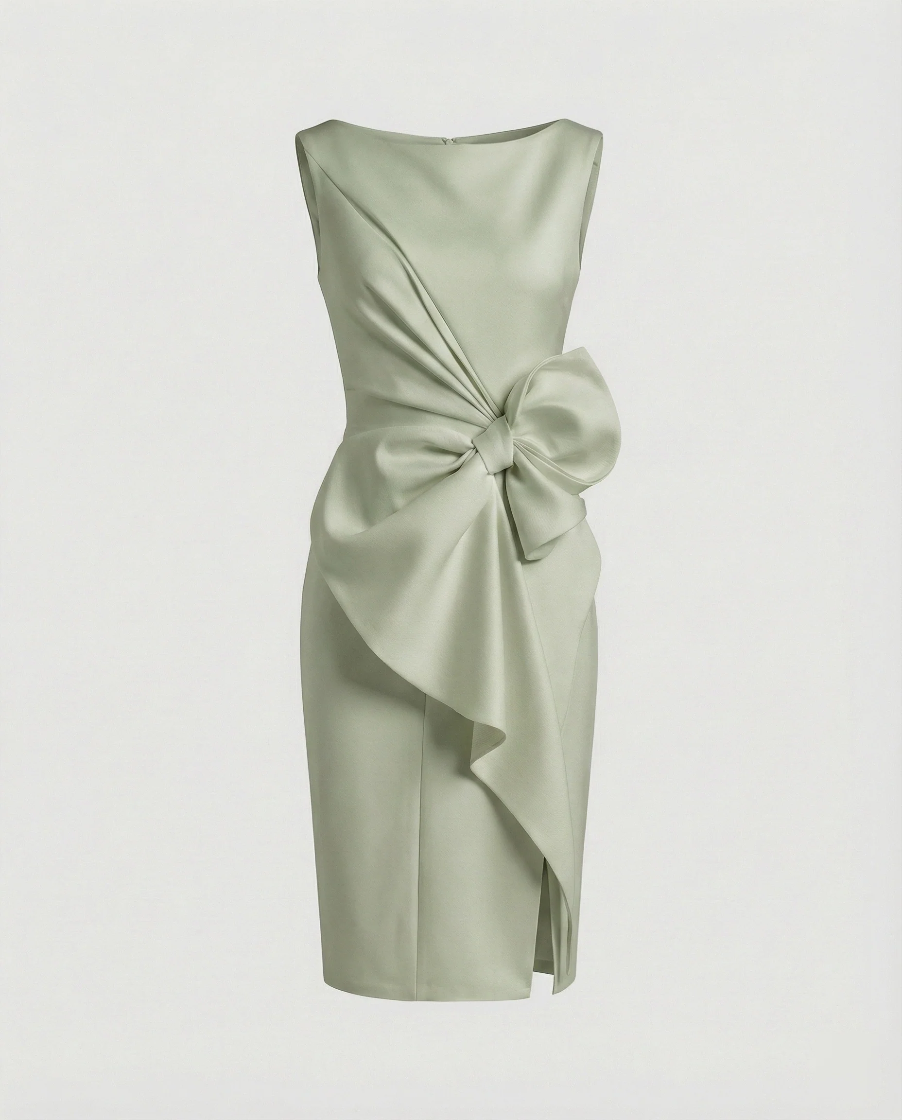 Damen Abendkleid elegant Satin - Image 7