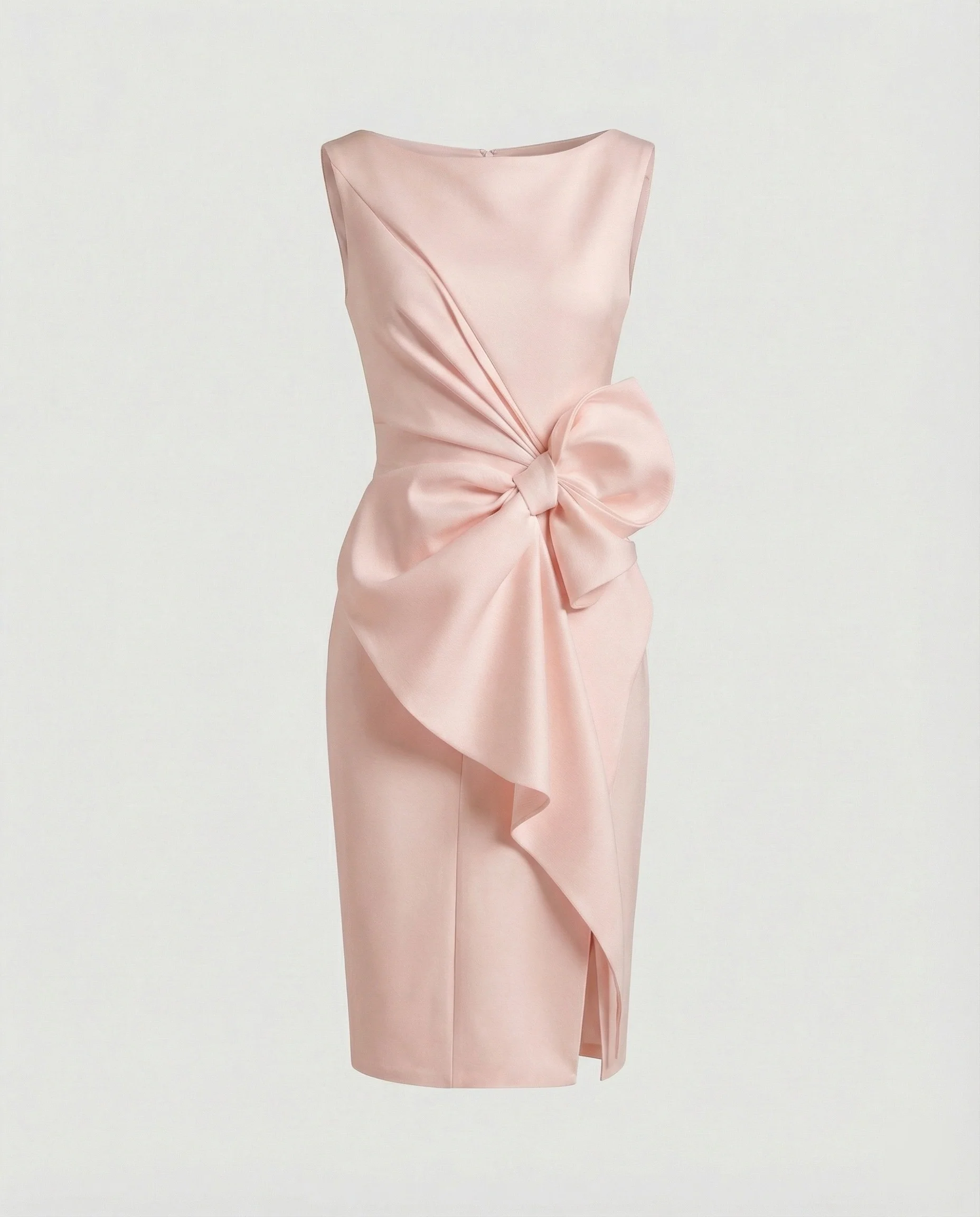Damen Abendkleid elegant Satin - Image 9