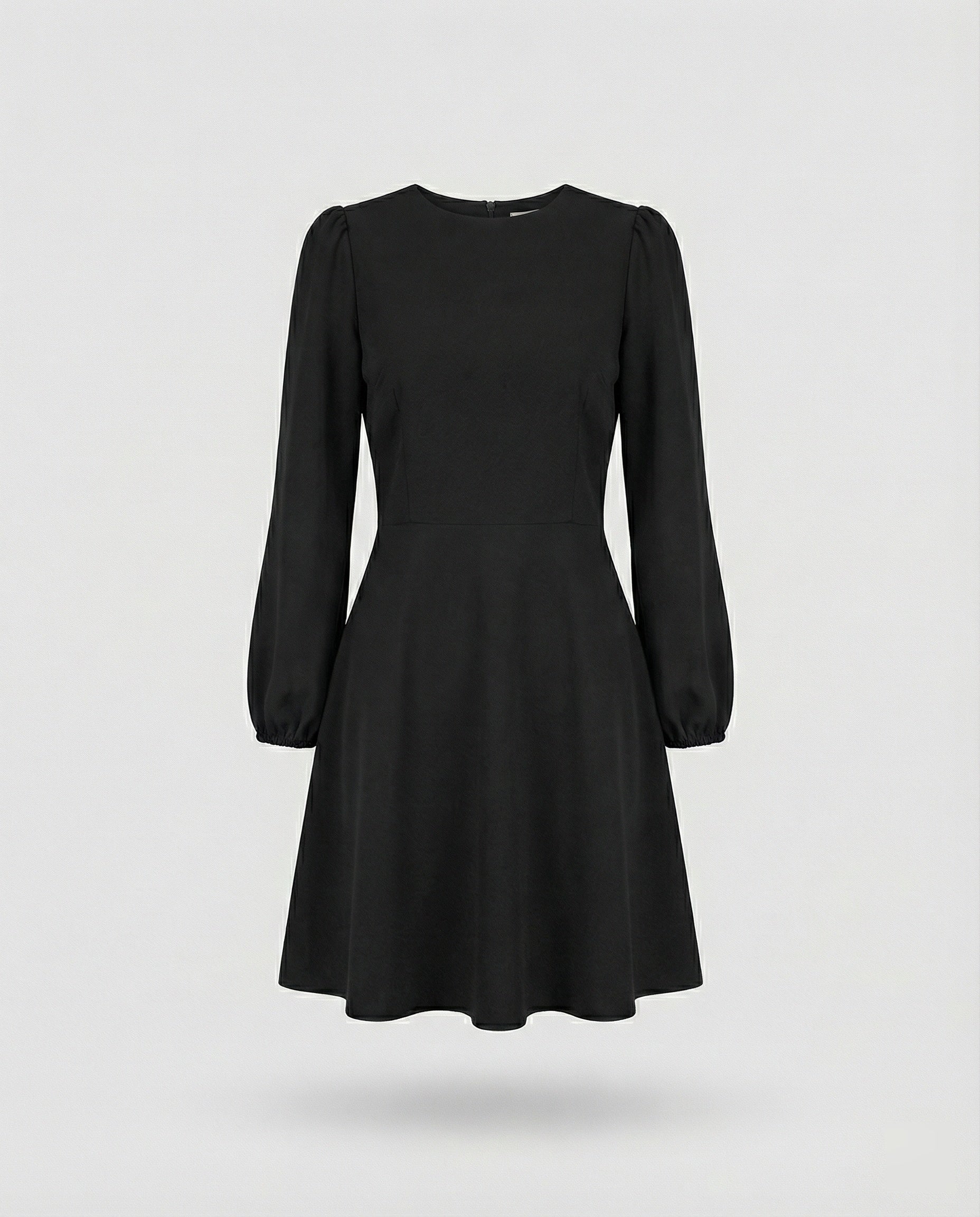 Skaterkleid Mit Ballonärmeln Damen - Image 2