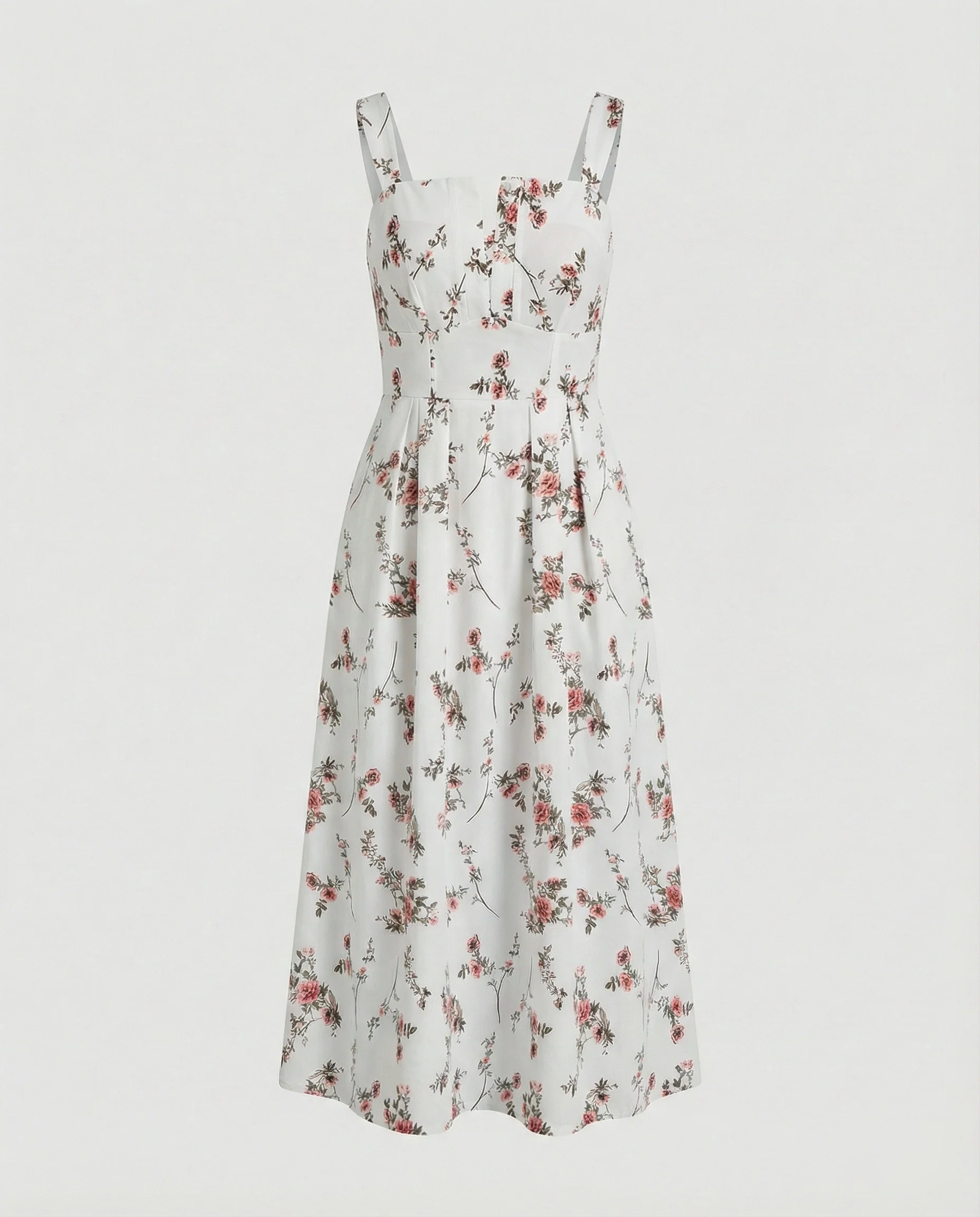 Damen Midikleid Korsett elegant - Image 4