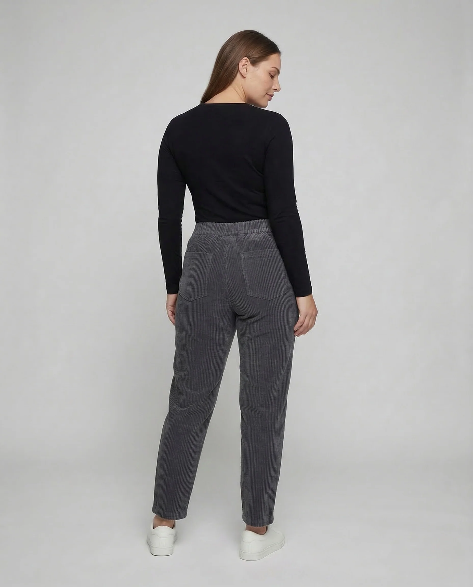 Damen Cordhose Teddyfutter Gerade - Image 4
