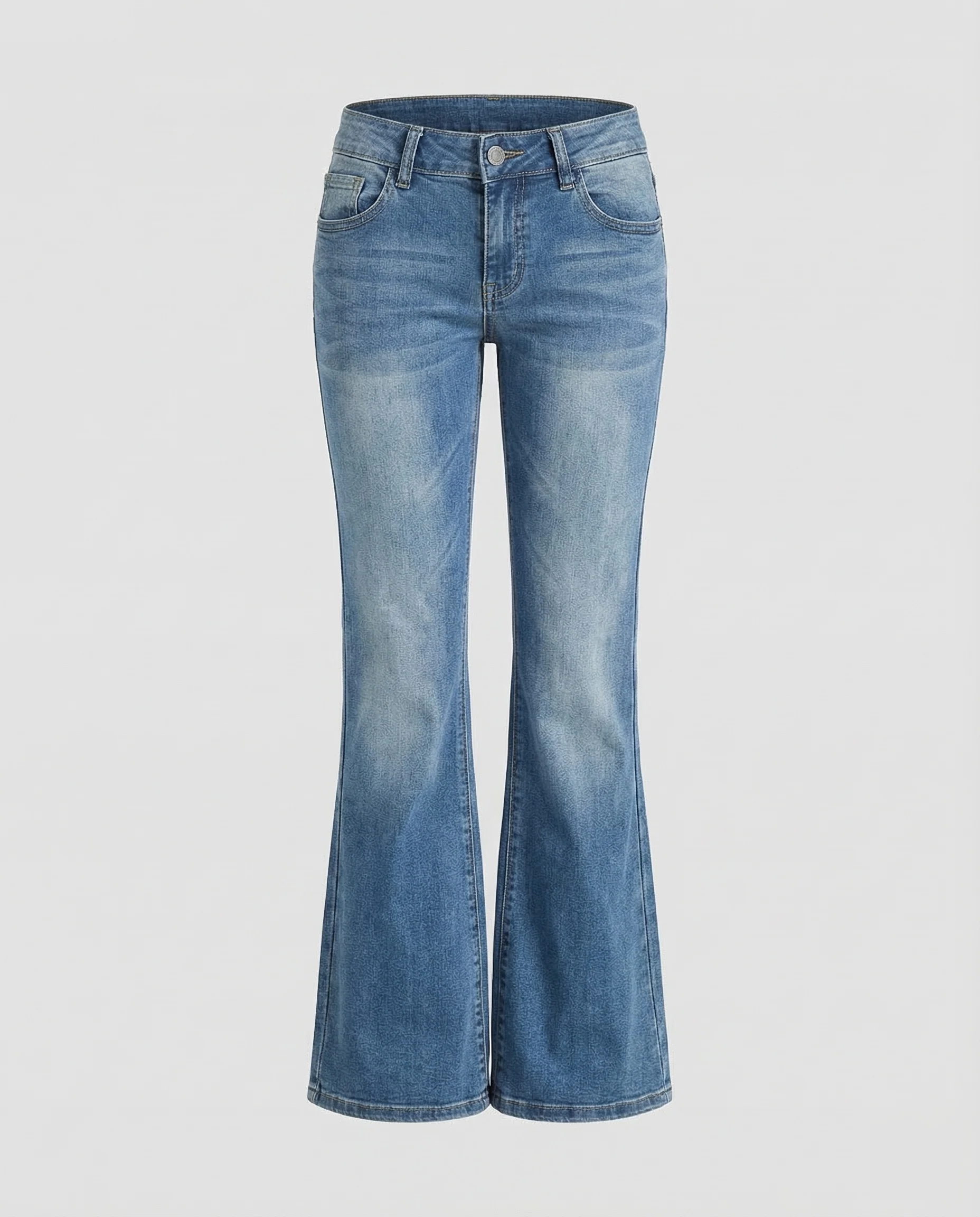 Damen Schlagjeans Low Waist - Image 5