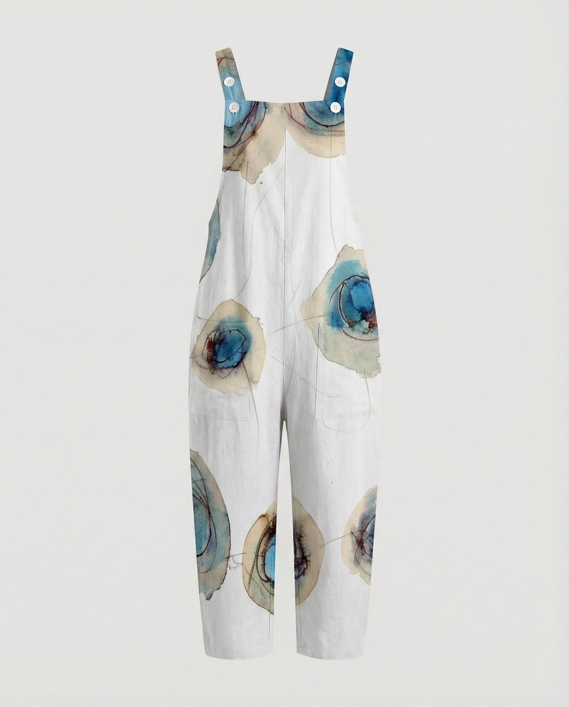 Damen Jumpsuit Damen Print locker - Image 5