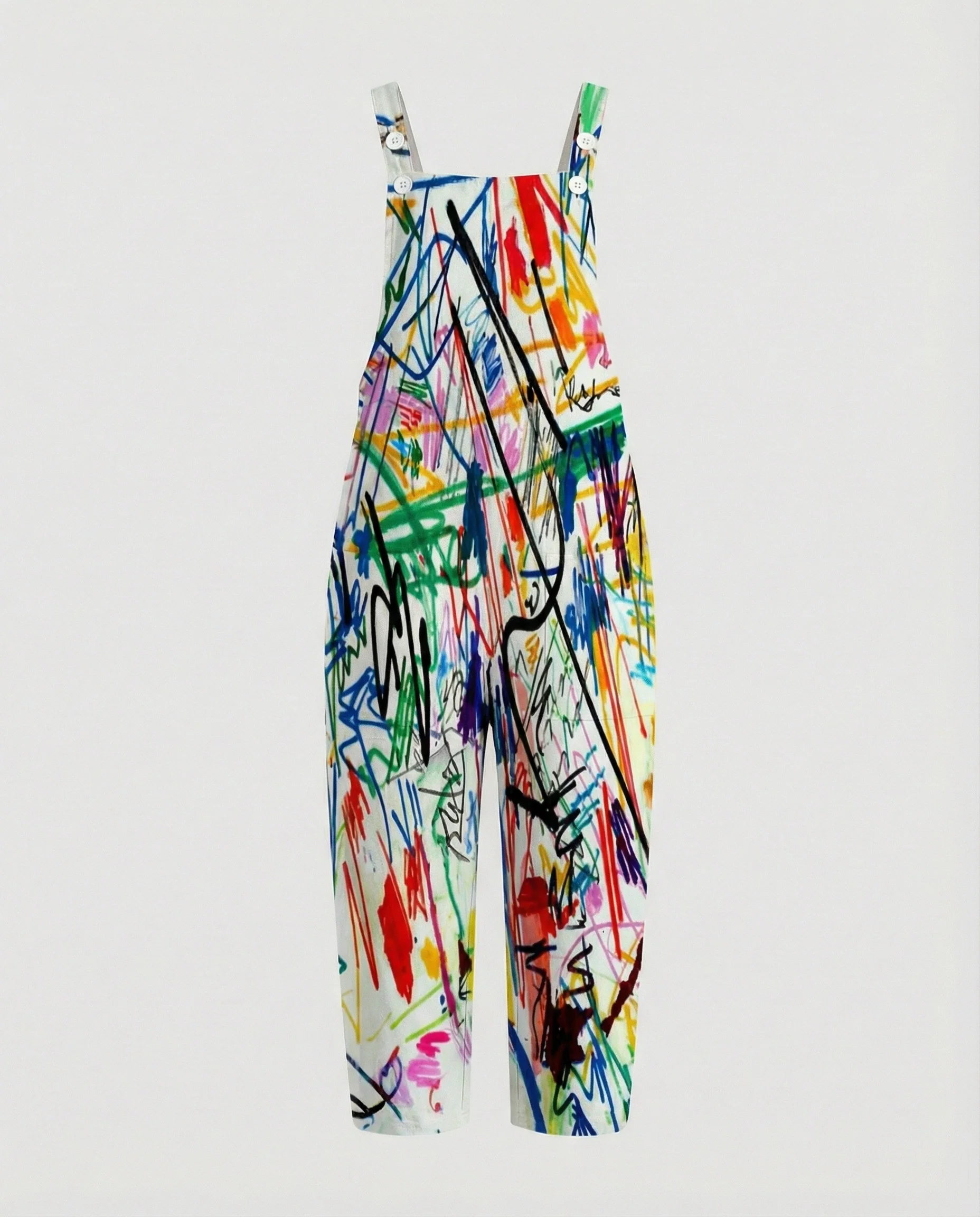 Damen Jumpsuit Damen Print locker - Image 7