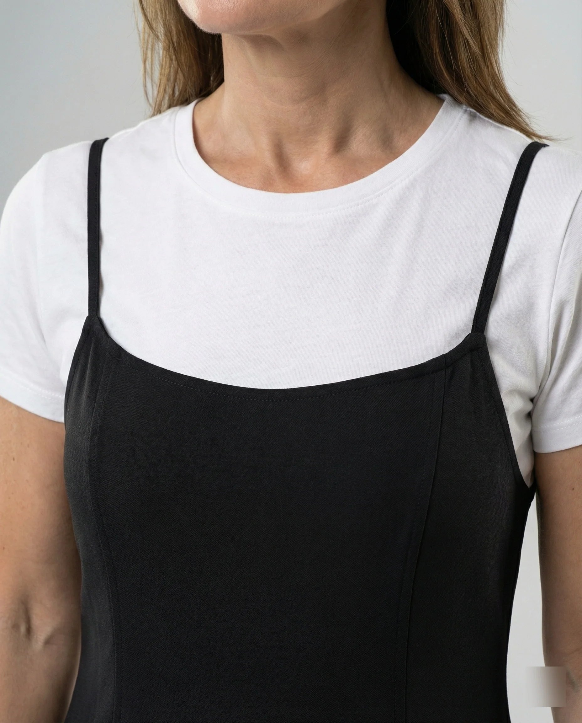 Damen Skater Sommerkleid mit Trägern - Image 3