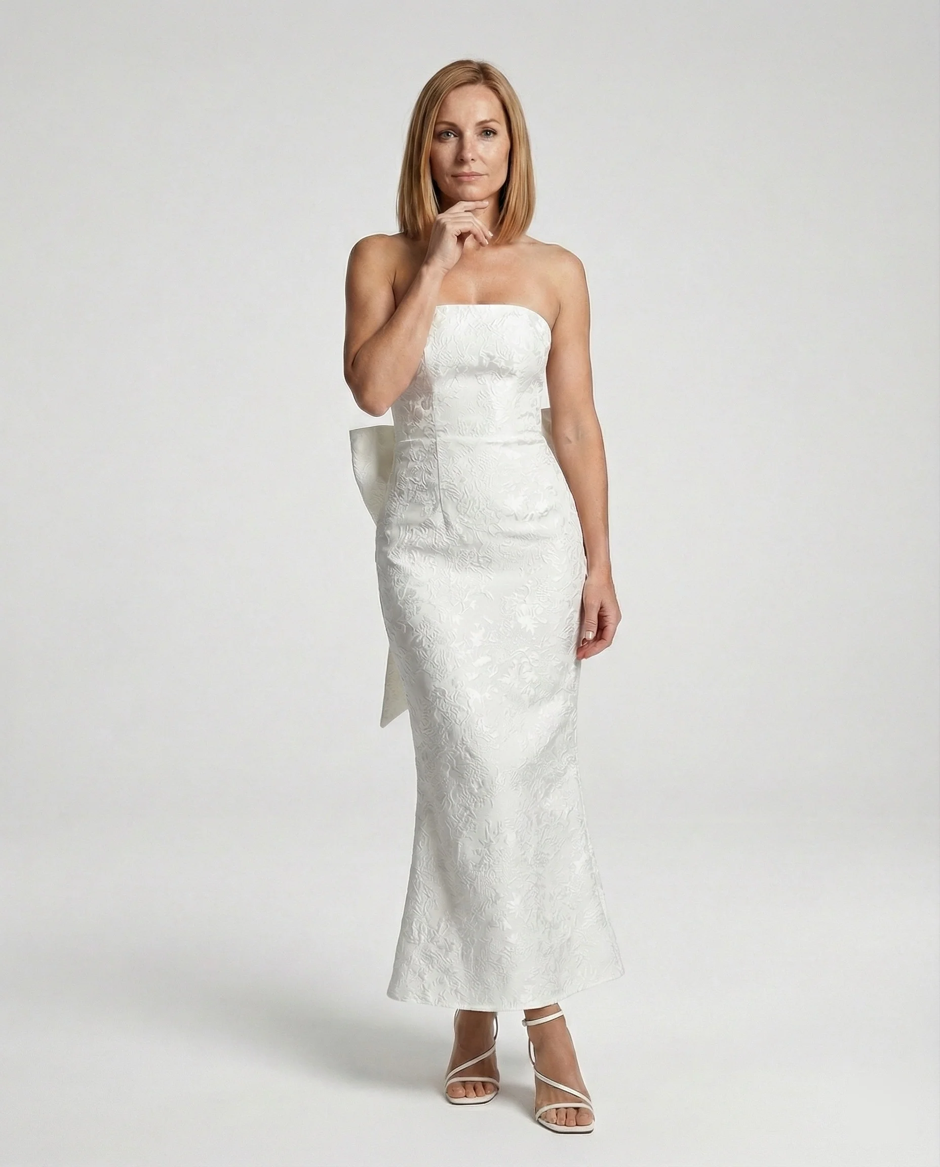 Trägerloses Meerjungfrau Abendkleid Damen - Image 6