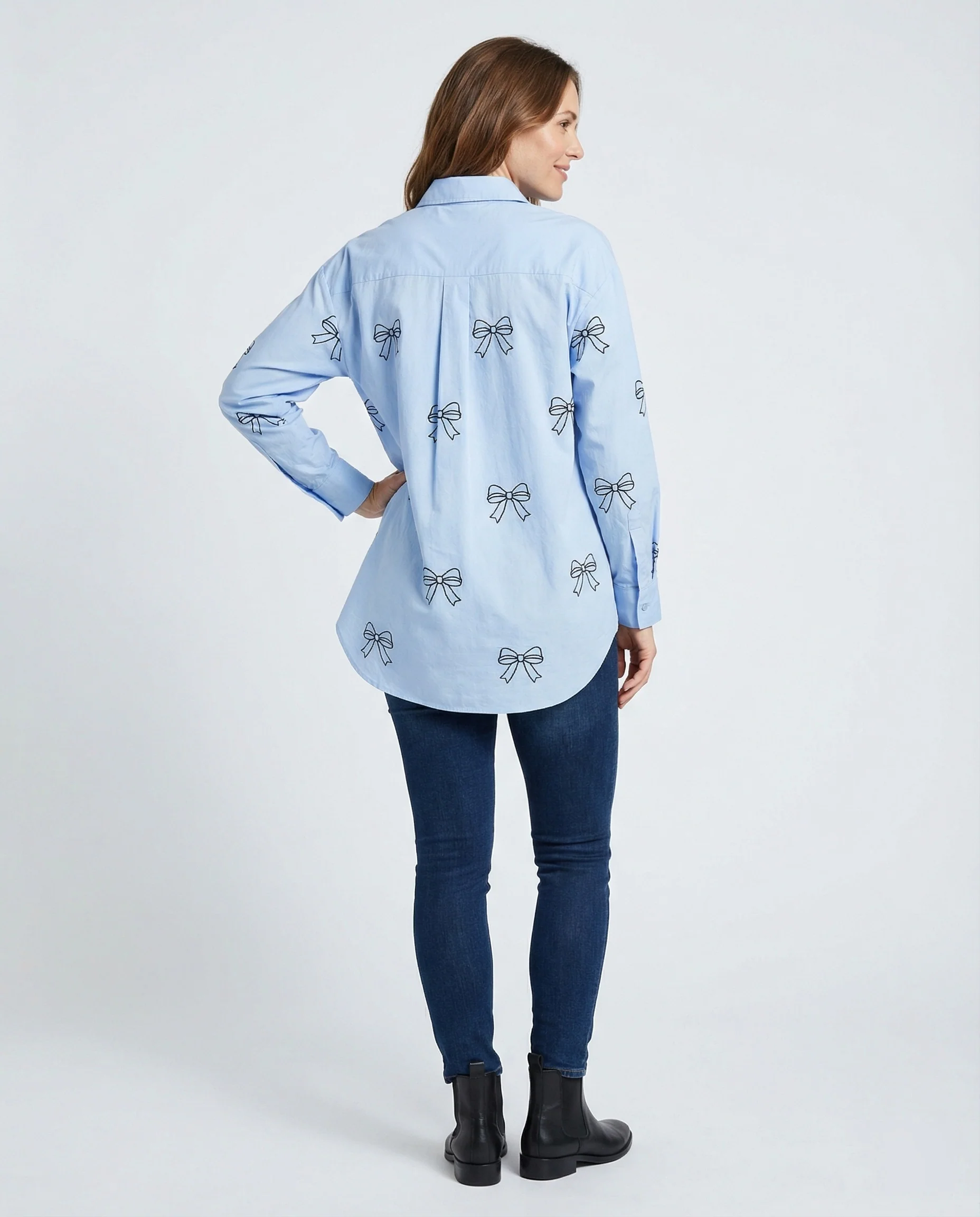 Damen Lounge Hemd Oversize - Image 2