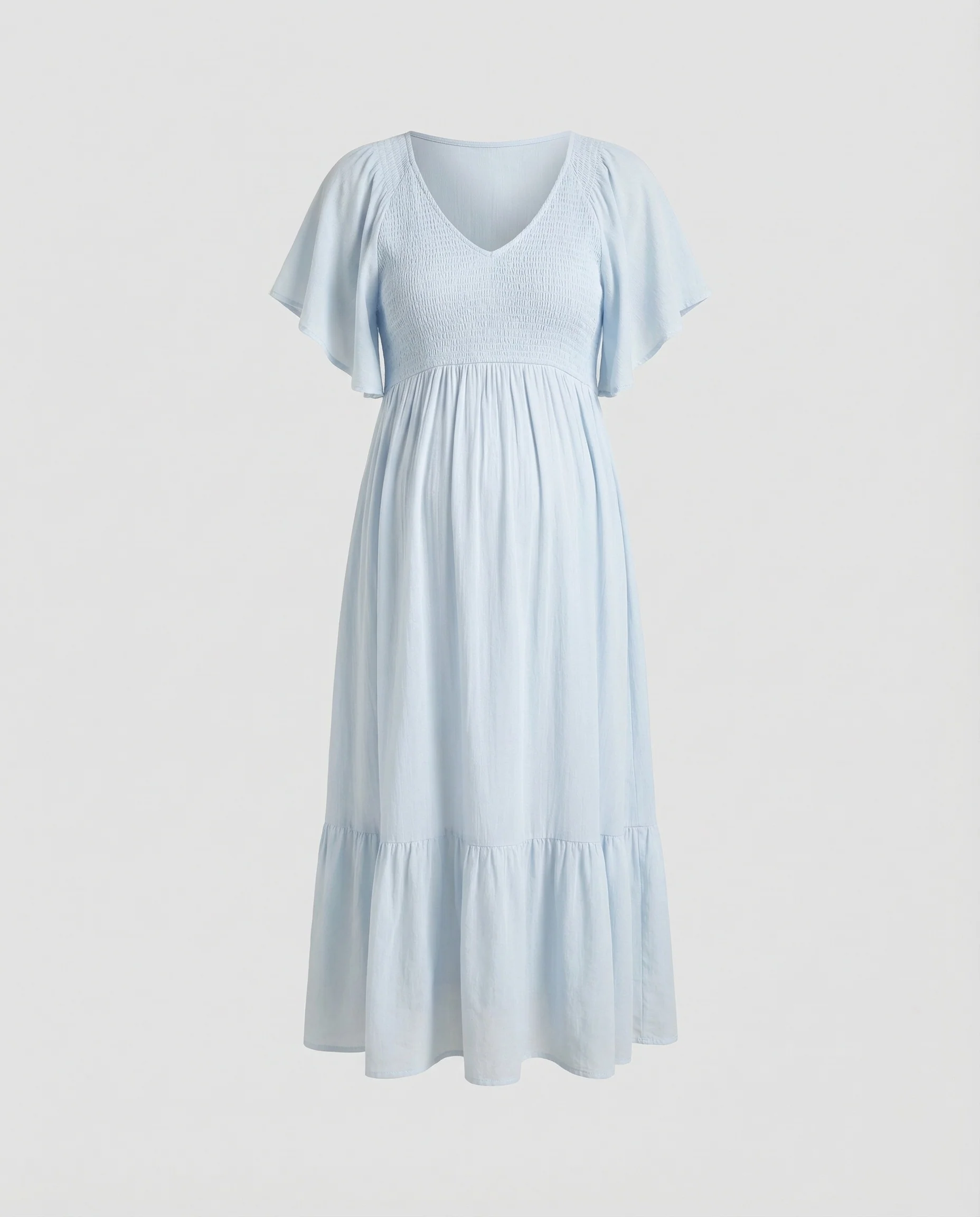 Damen Umstands- und Stillkleid mit Empire-Taille - Image 5
