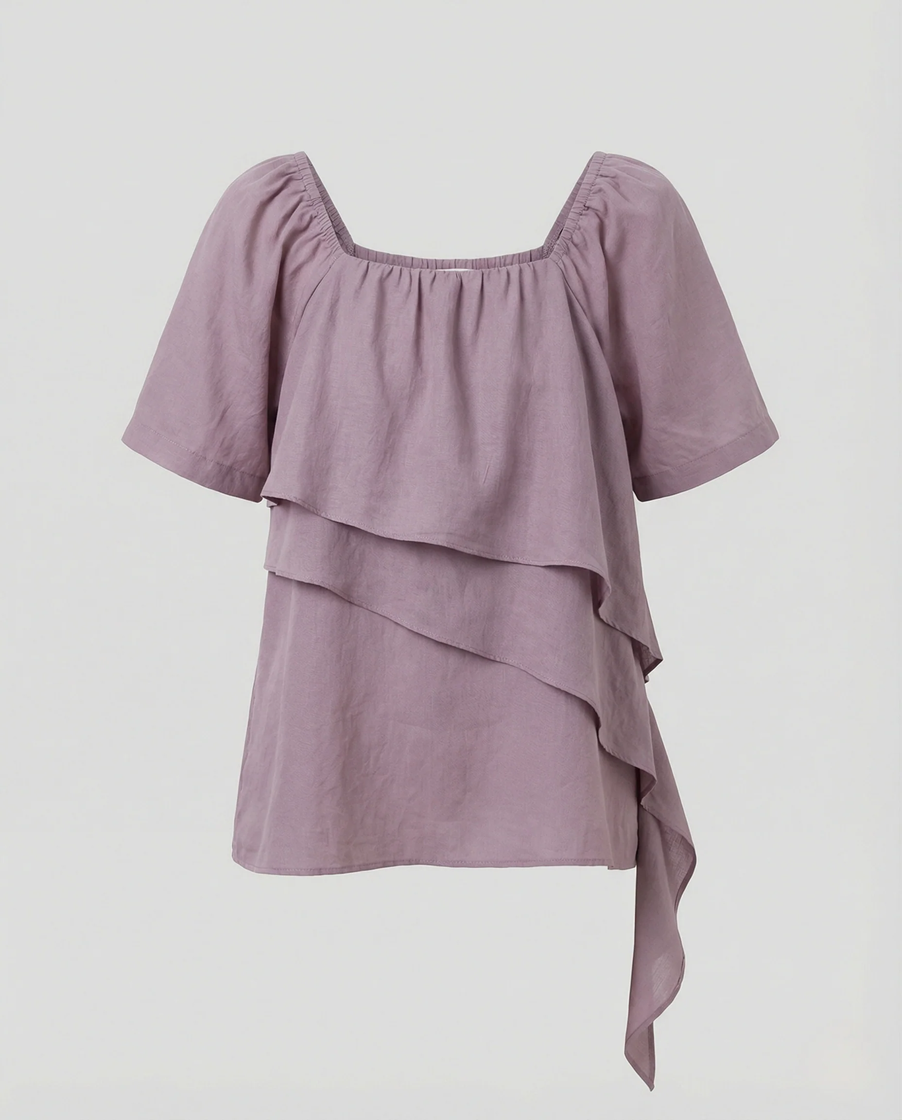Damen Lagenbluse mit Quadratischem Ausschnitt - Image 5