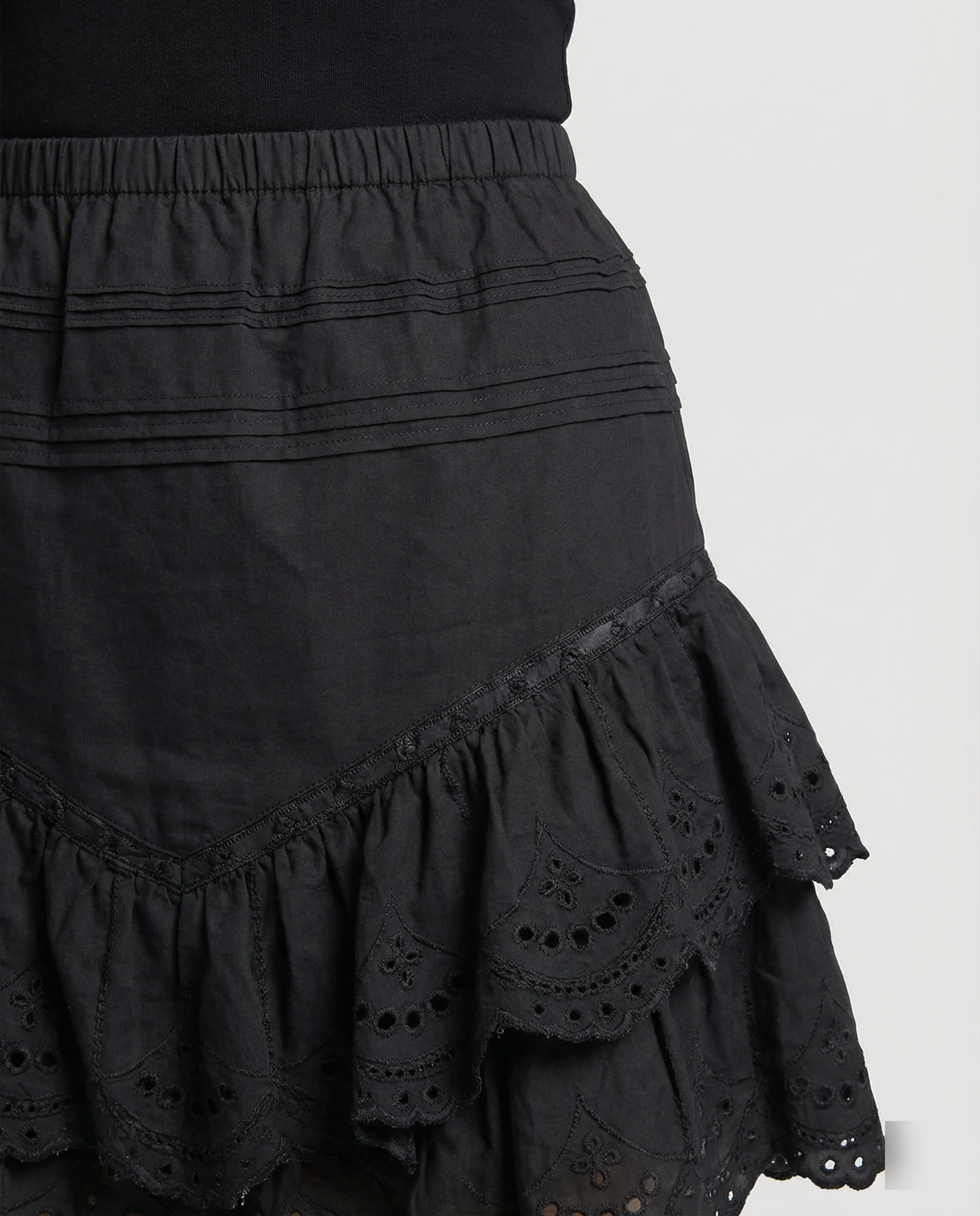 Freizeitkleidung Damen Volant Minirock - Image 6