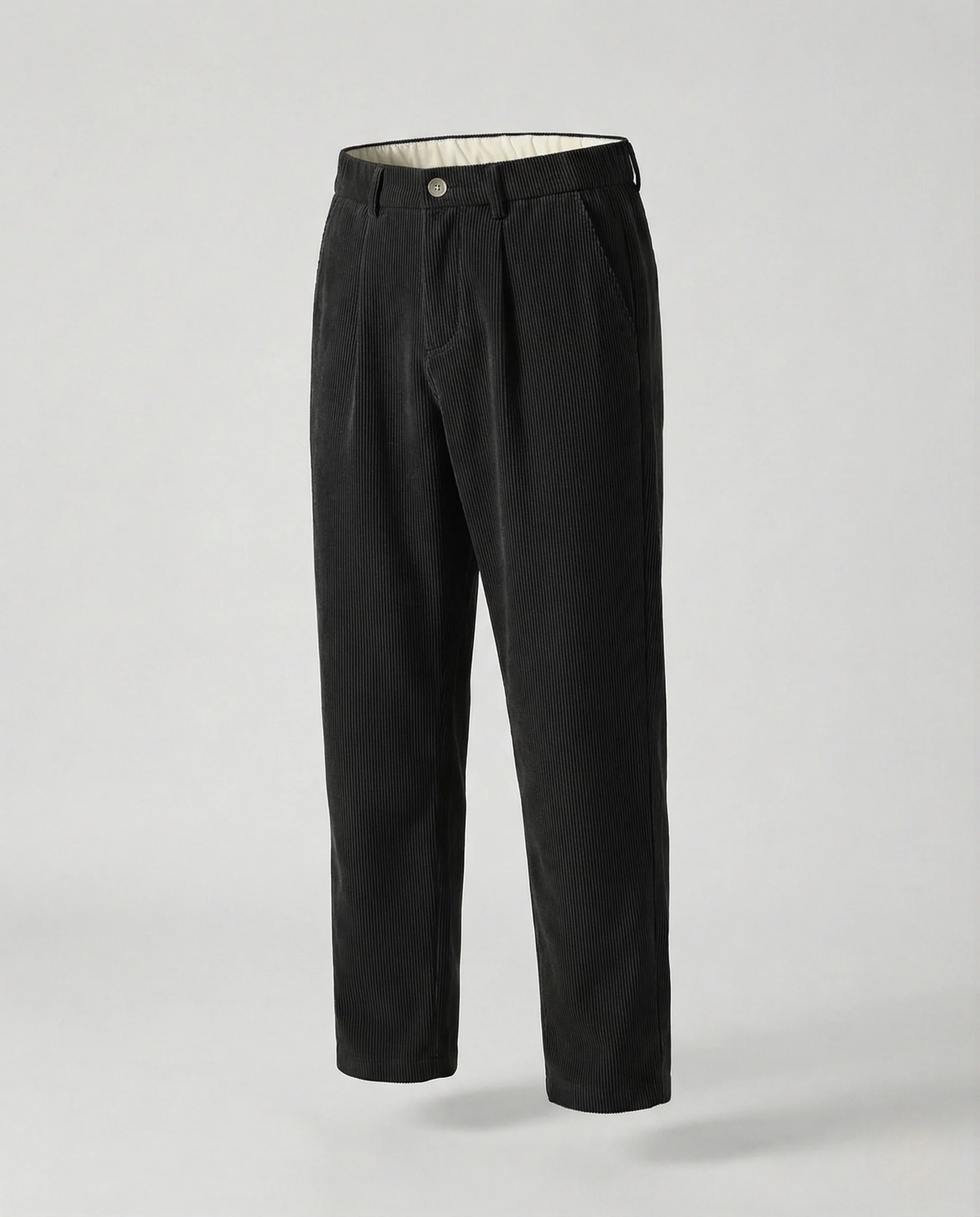 Damen Gerippte Relaxhose mit Bügelfalte - Image 7
