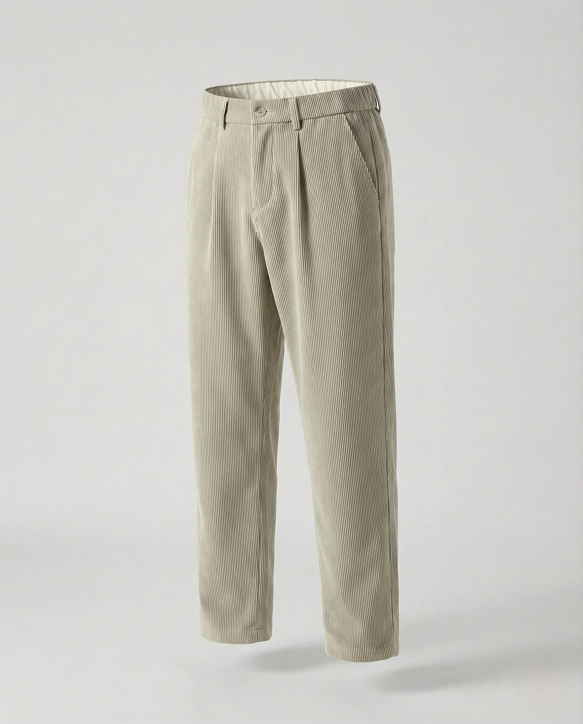 Damen Gerippte Relaxhose mit Bügelfalte - Image 9