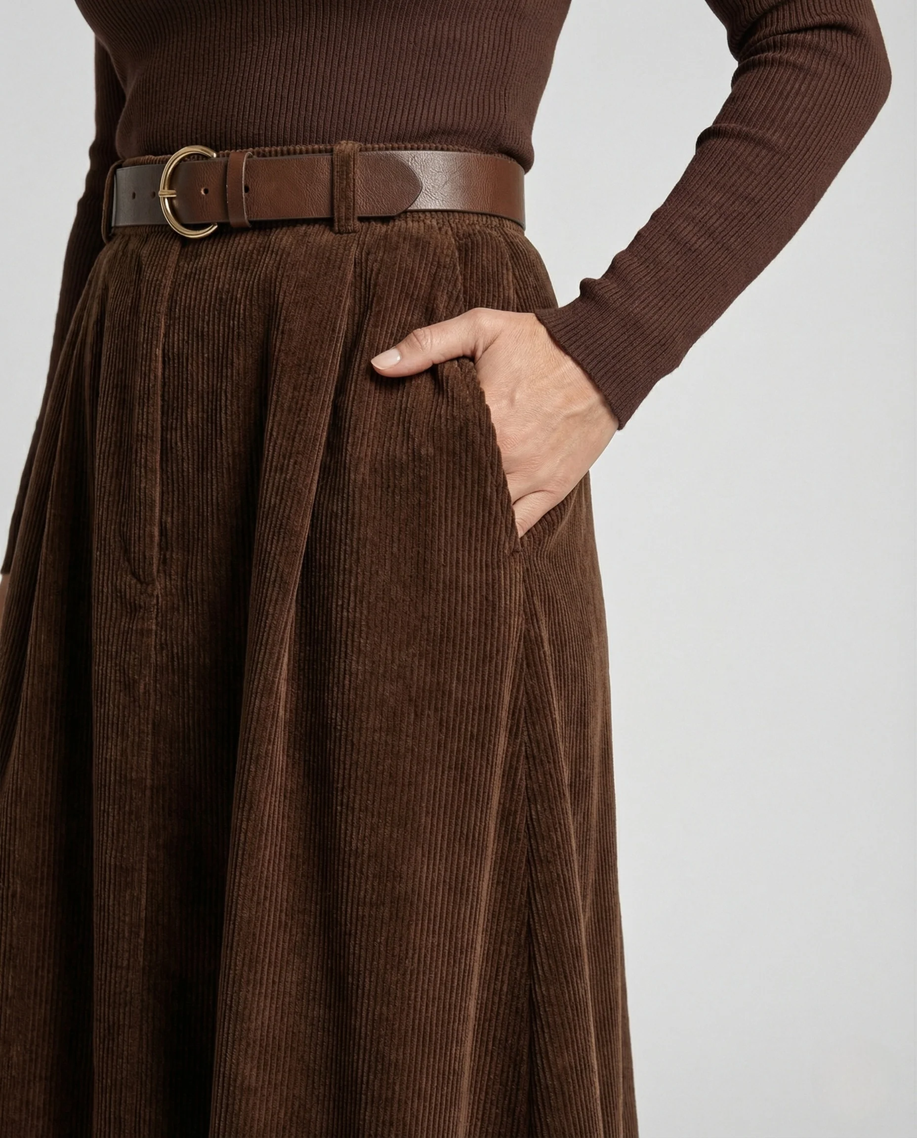 Maxirock Damen Cord Volumen - Image 4
