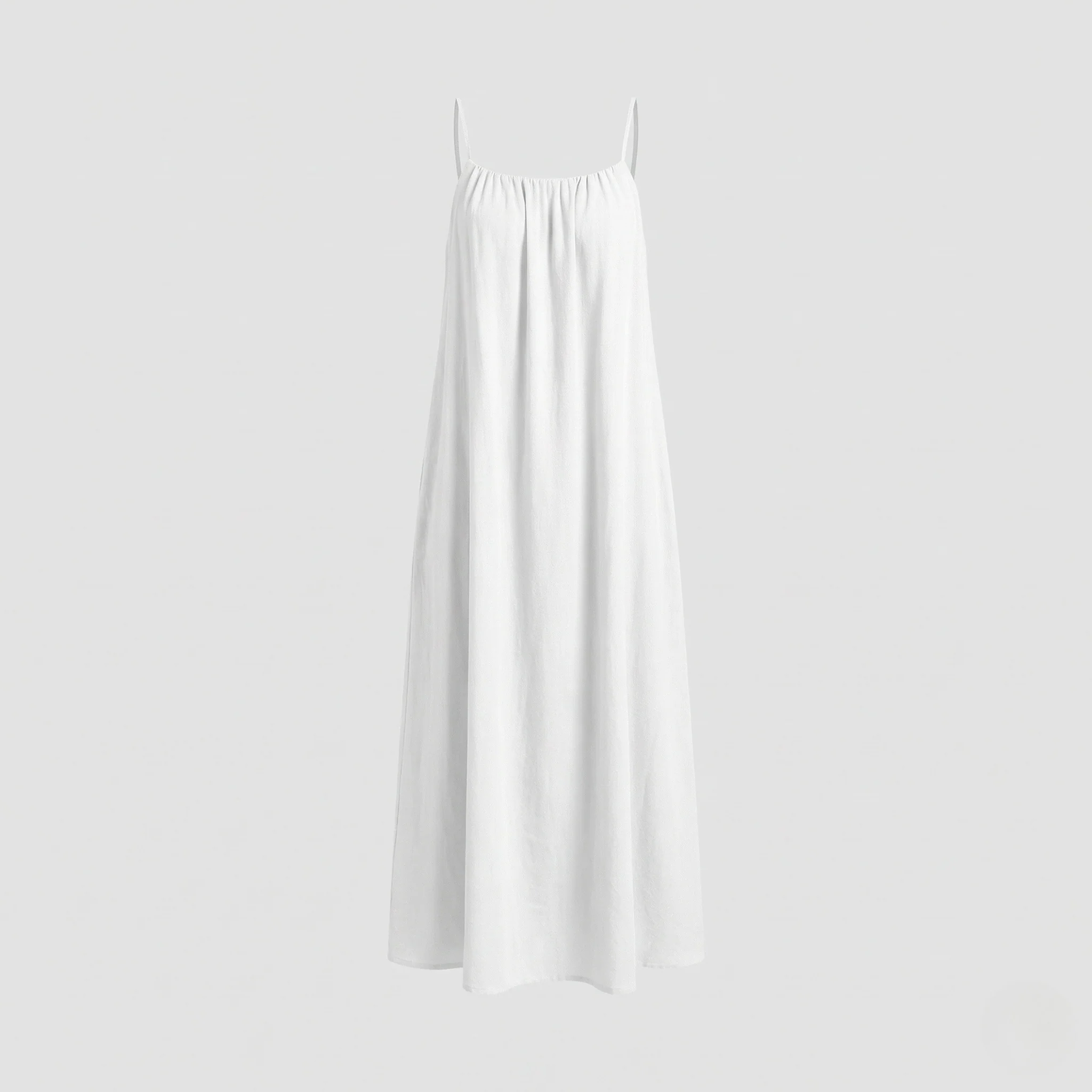 Damen Kaftan Maxikleid mit Spaghettiträgern - Image 5