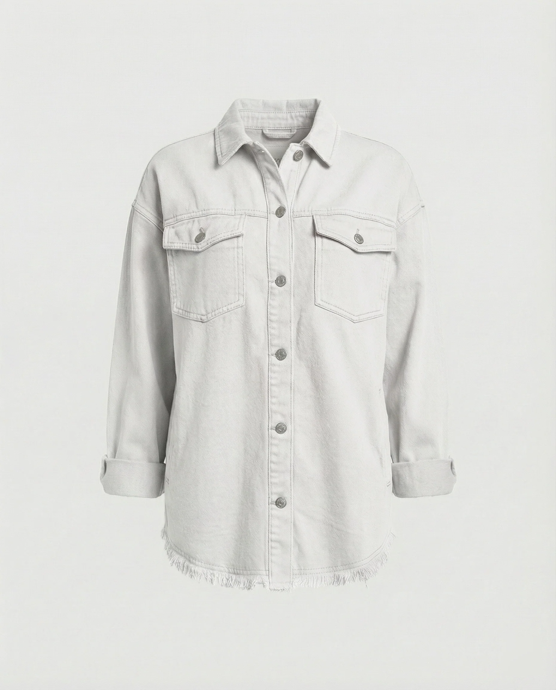 Damen Langarmhemd Jeansjacke Stil - Image 17