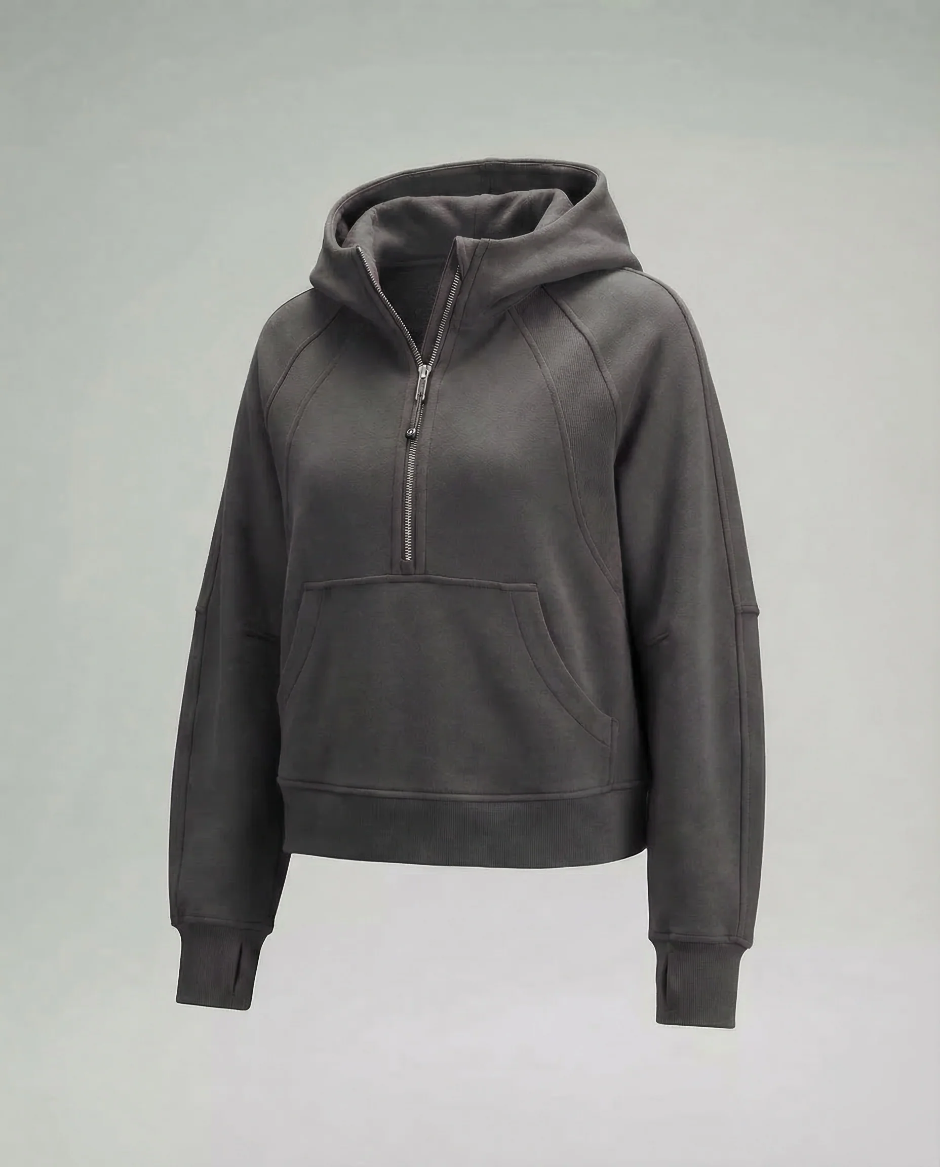 Damen Hoodie Oversize Reißverschluss - Image 15