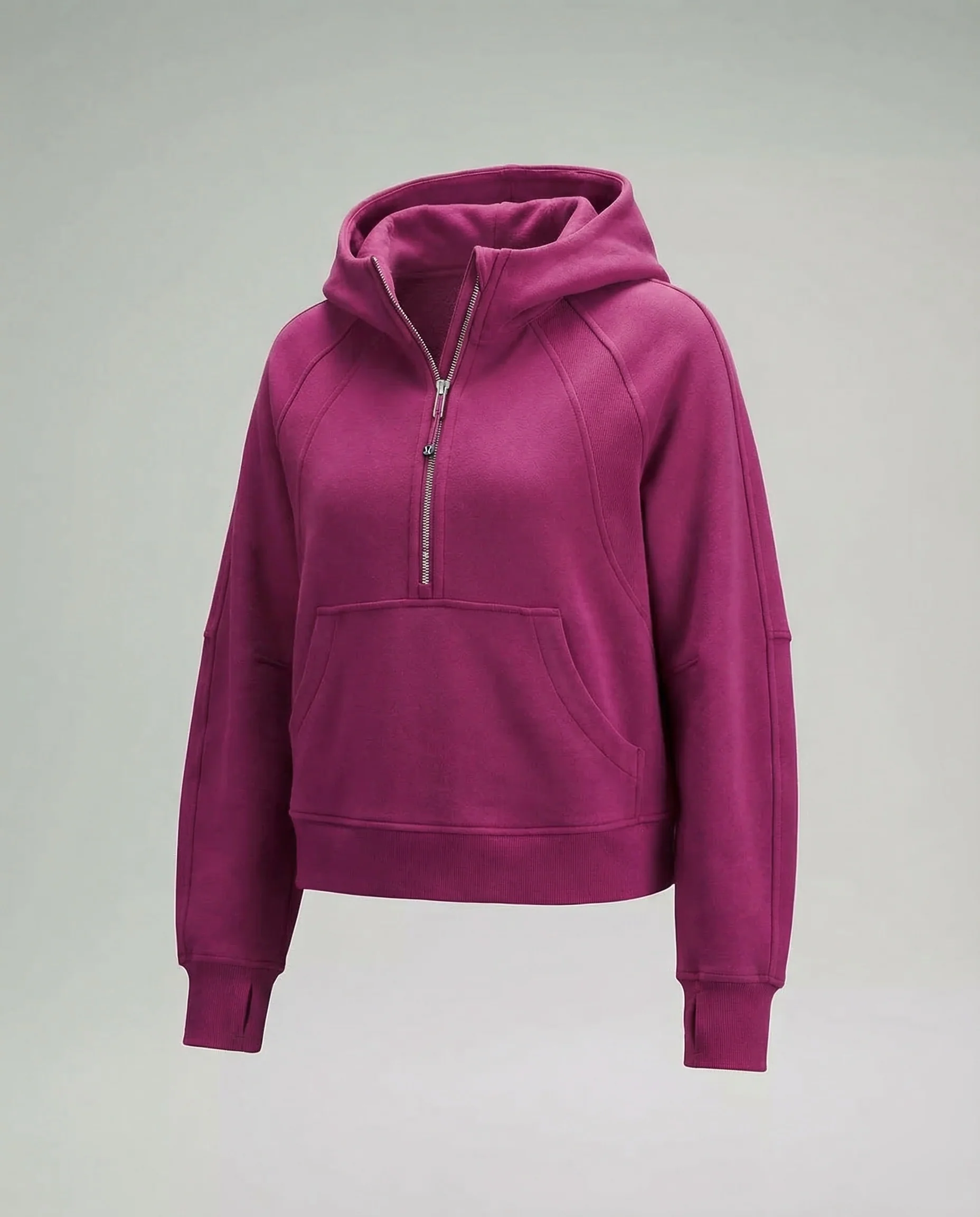 Damen Hoodie Oversize Reißverschluss - Image 5