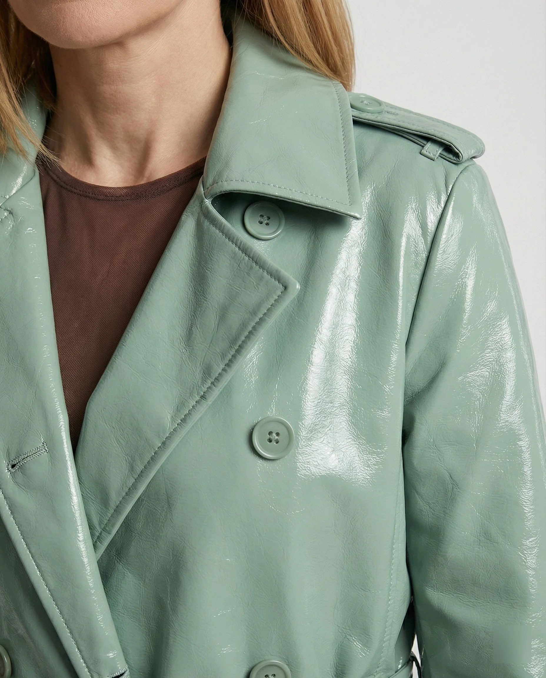 Übergangsjacke Damen elegant Mantel - Image 3