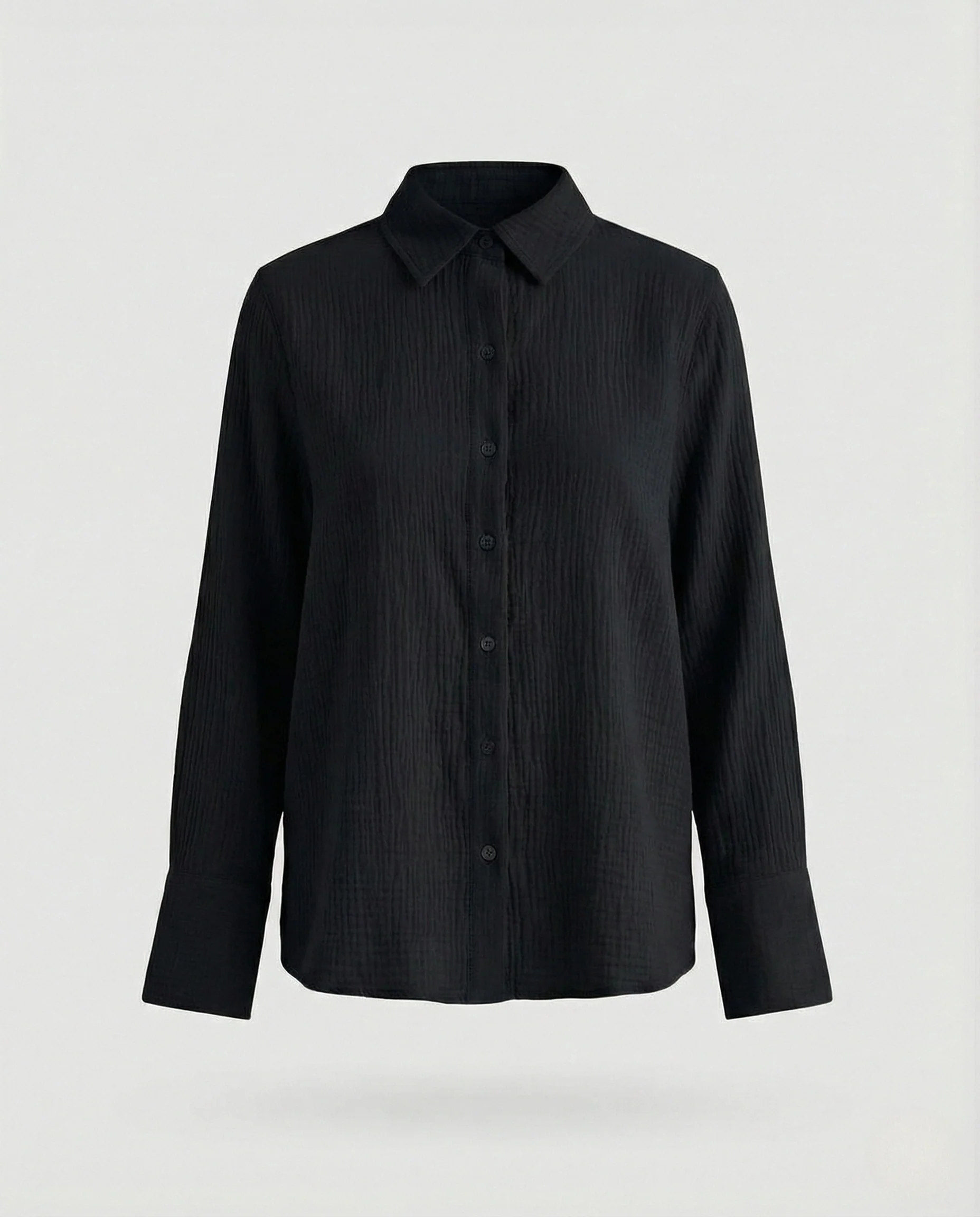 Hemd Damen Baumwolle Oversize - Image 7