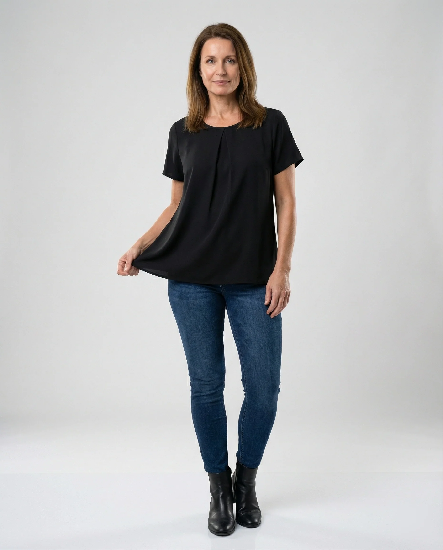 Damen T-Shirt weit Freizeit - Image 2