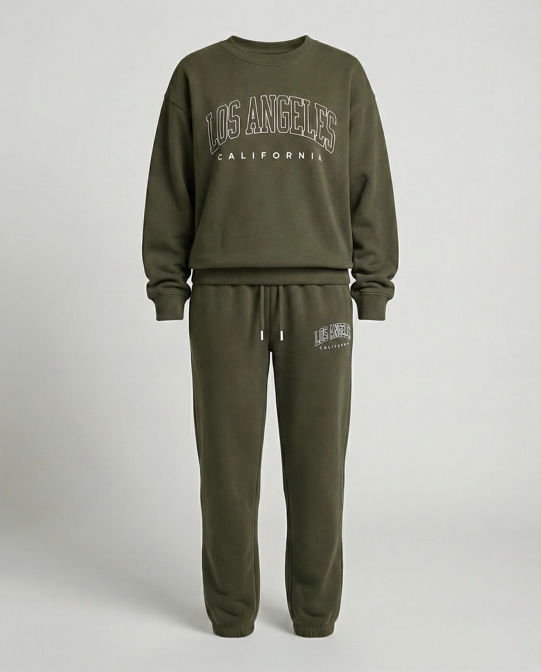 Damen Jogginganzug mit College Aufdruck - Image 4