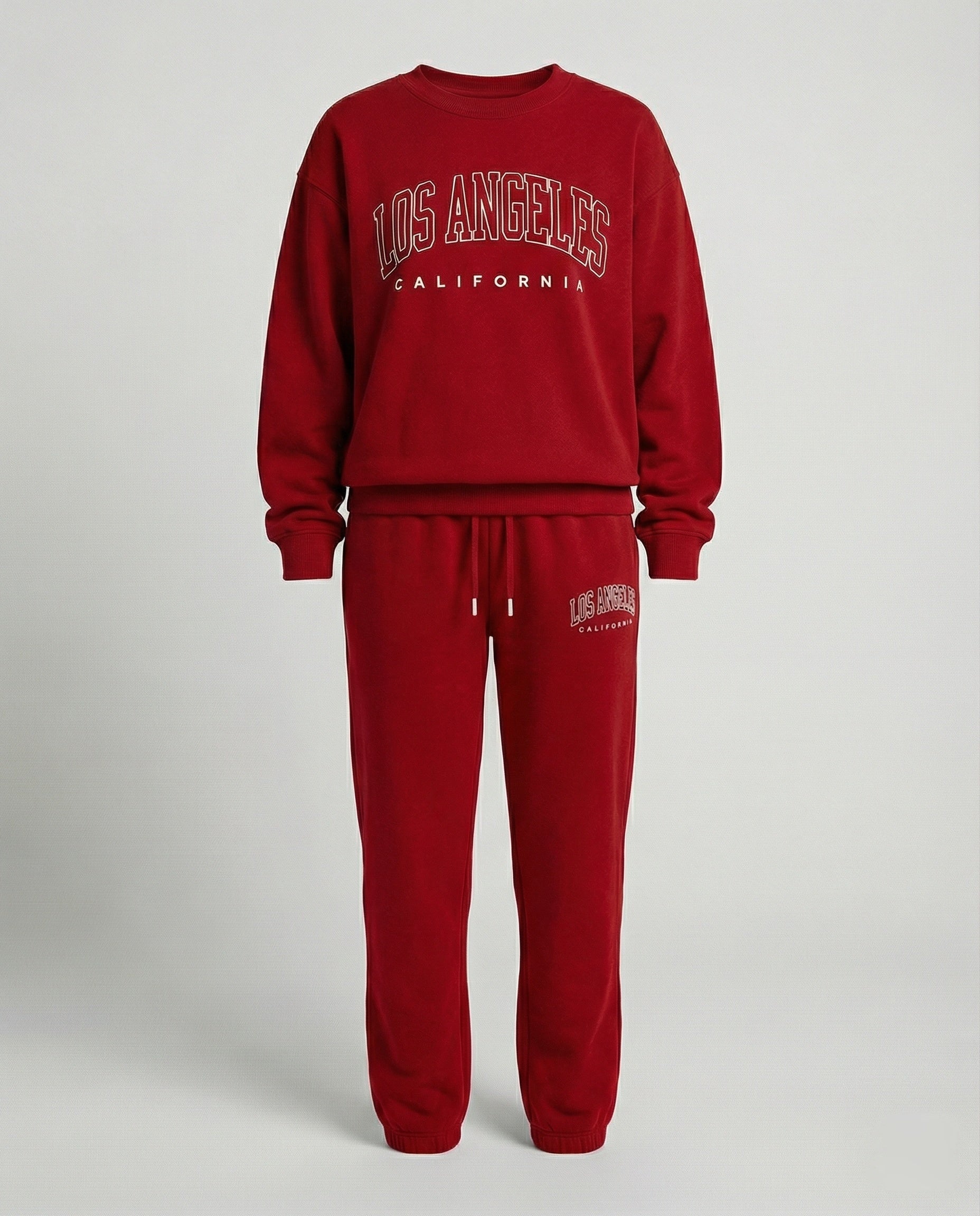 Damen Jogginganzug mit College Aufdruck - Image 5