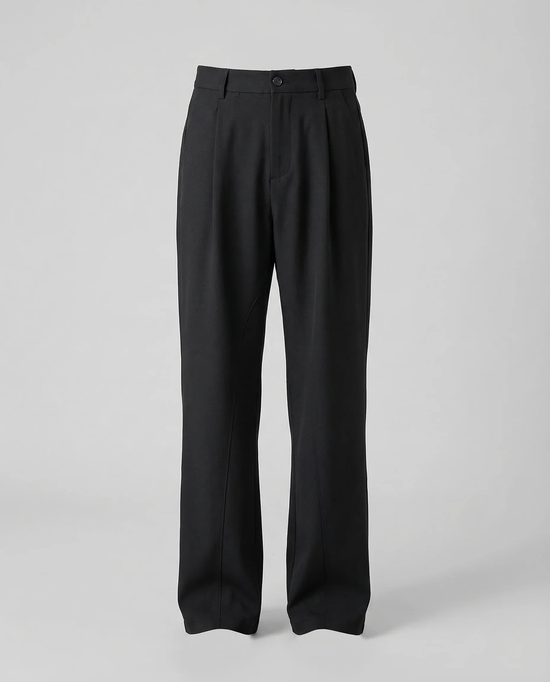 Damen Bundfaltenhose Weit Bügelfalte - Image 5