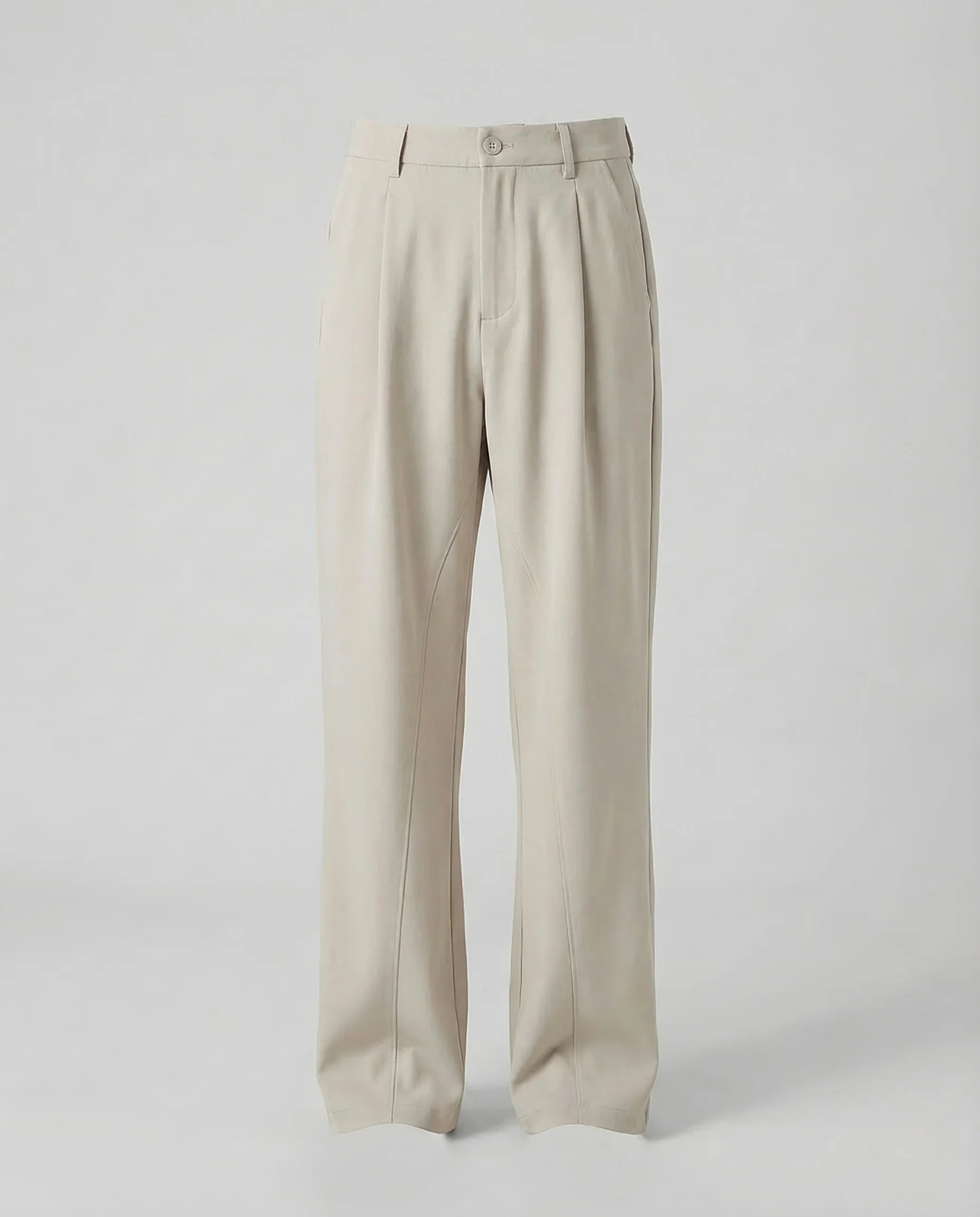 Damen Bundfaltenhose Weit Bügelfalte - Image 7