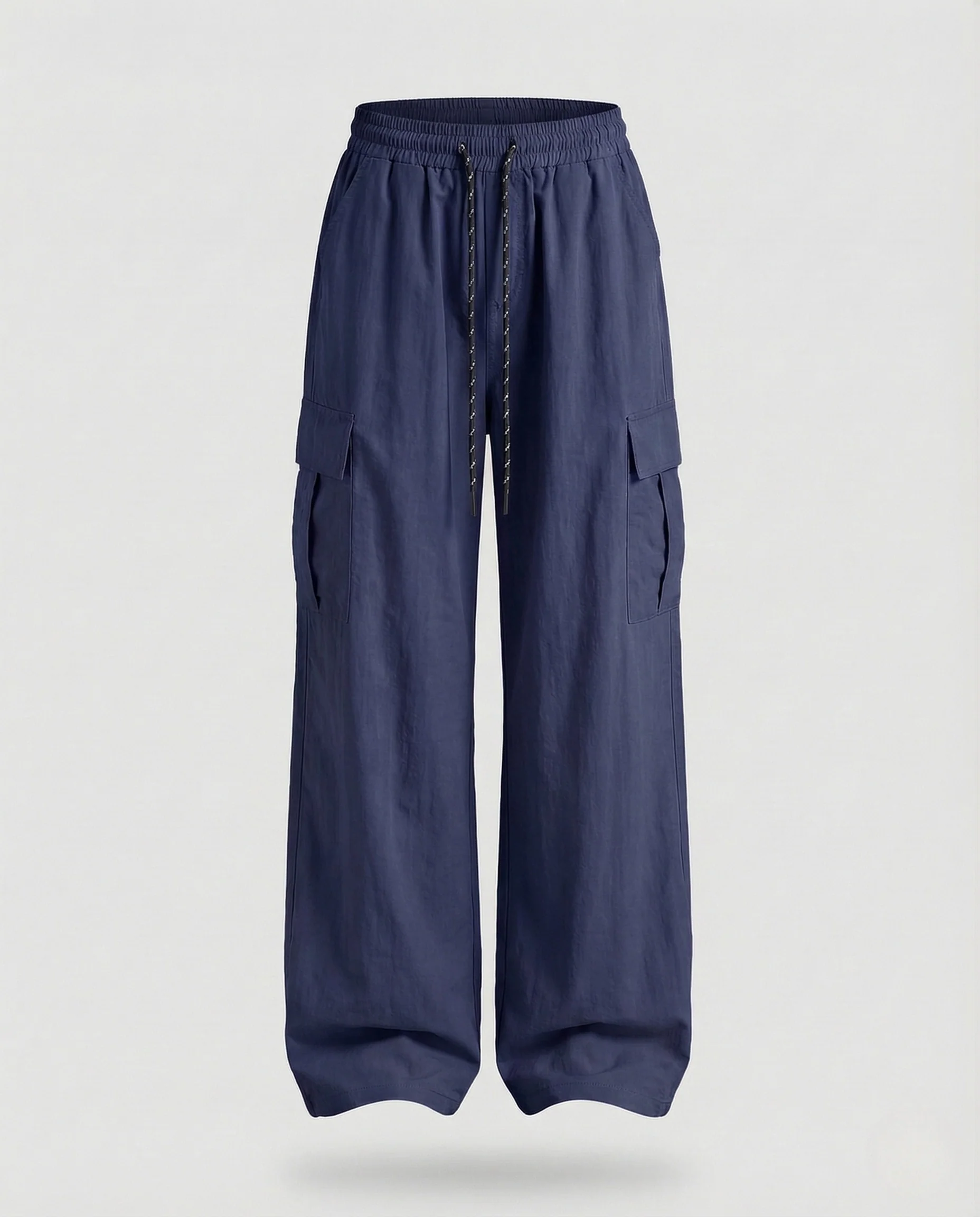 Damen Cargo Hose High Waist mit Elastischem Bund - Image 8