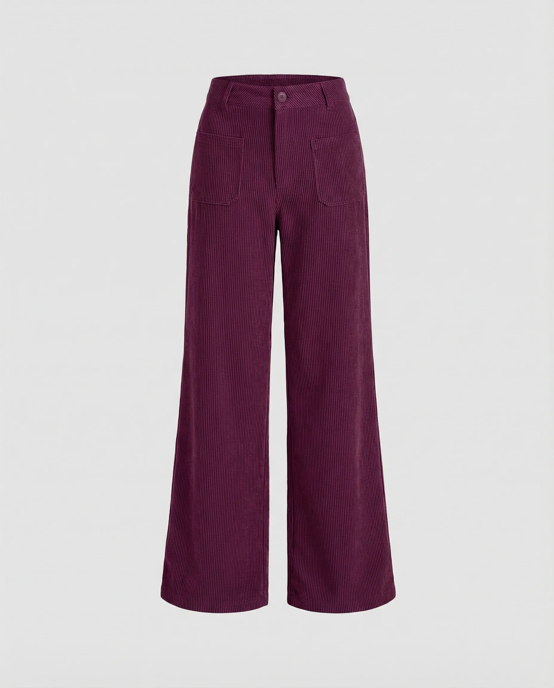 Damen Cordhose High Waist mit Taschen - Image 11