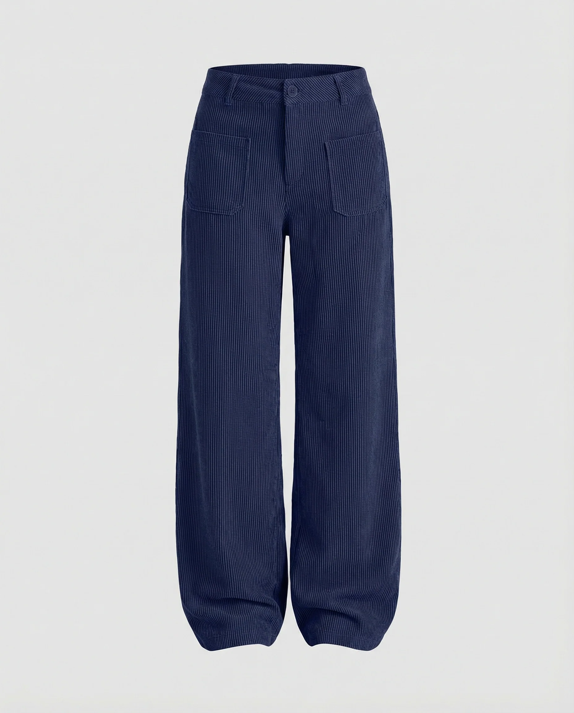 Damen Cordhose High Waist mit Taschen - Image 8
