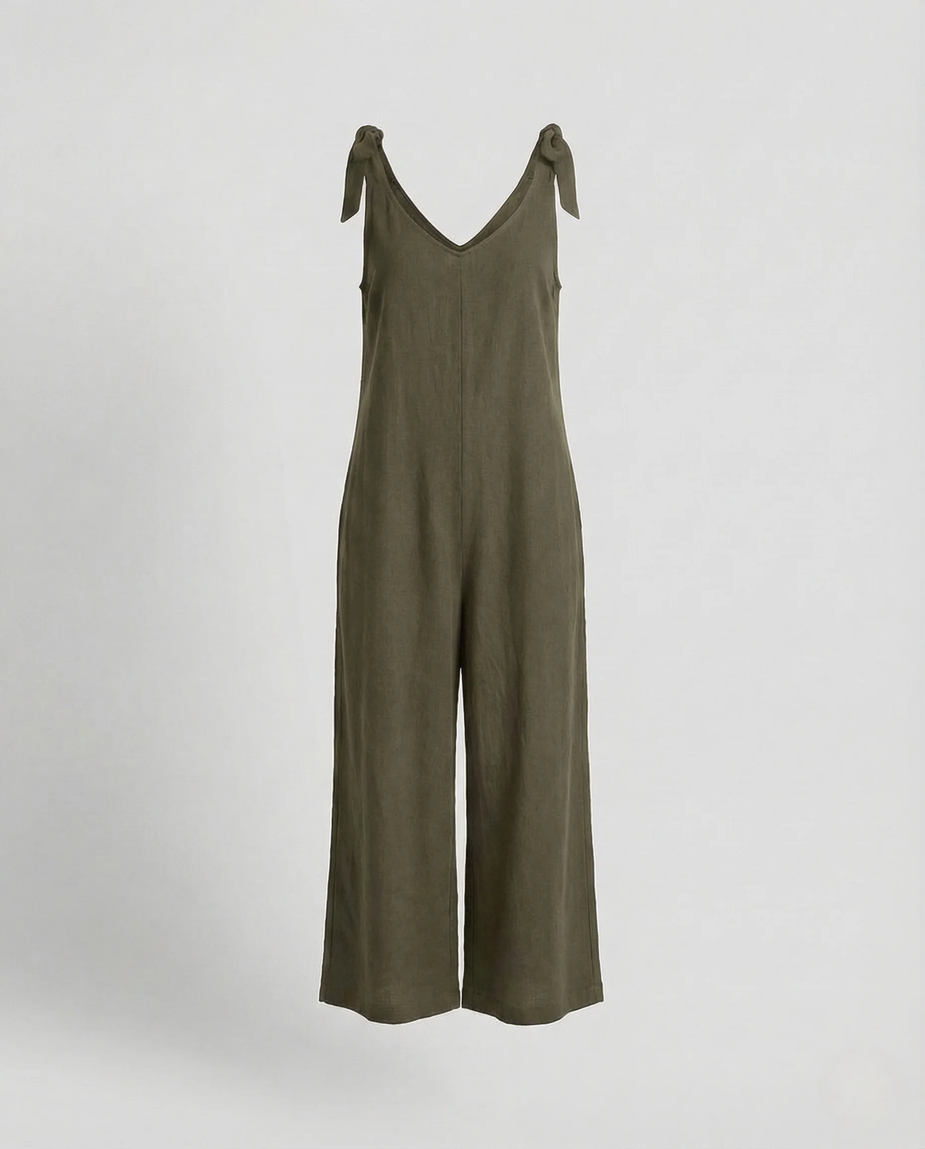 Damen Culotte-Overall mit Schleifenträgern - Image 7