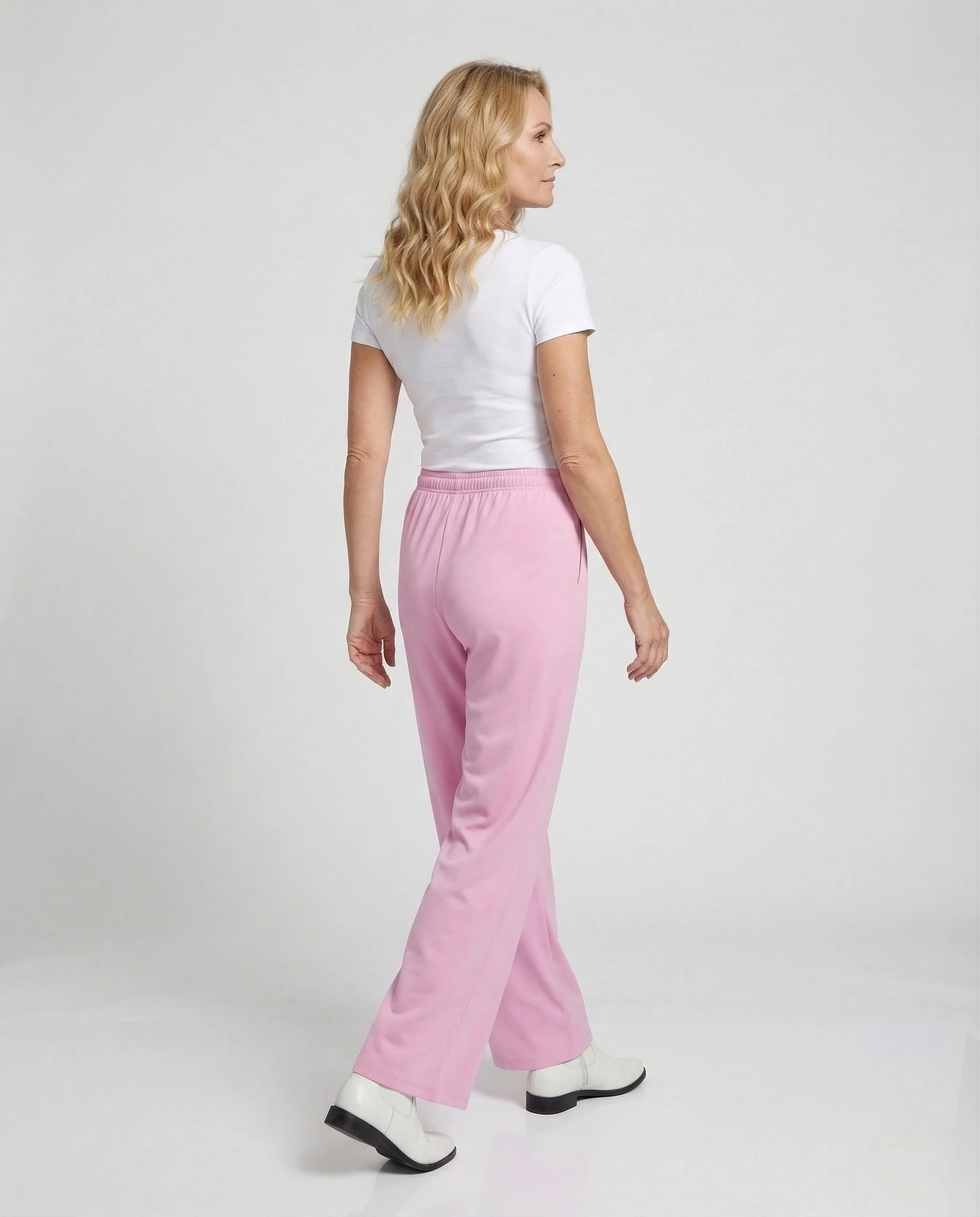 Damen Loungehose mit elastischem Bund - Image 4