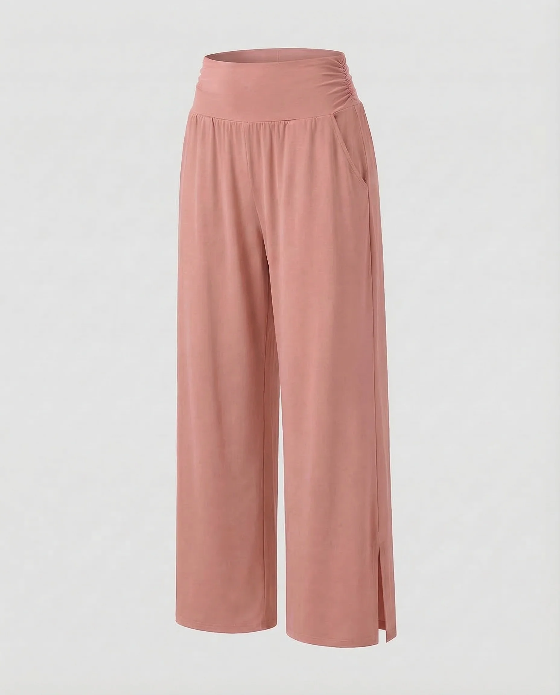 Damen Yogahose Weit Schlitz - Image 10