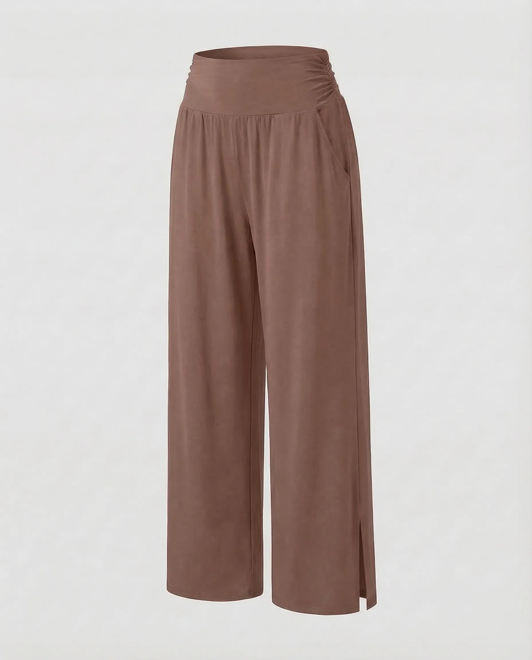 Damen Yogahose Weit Schlitz - Image 12