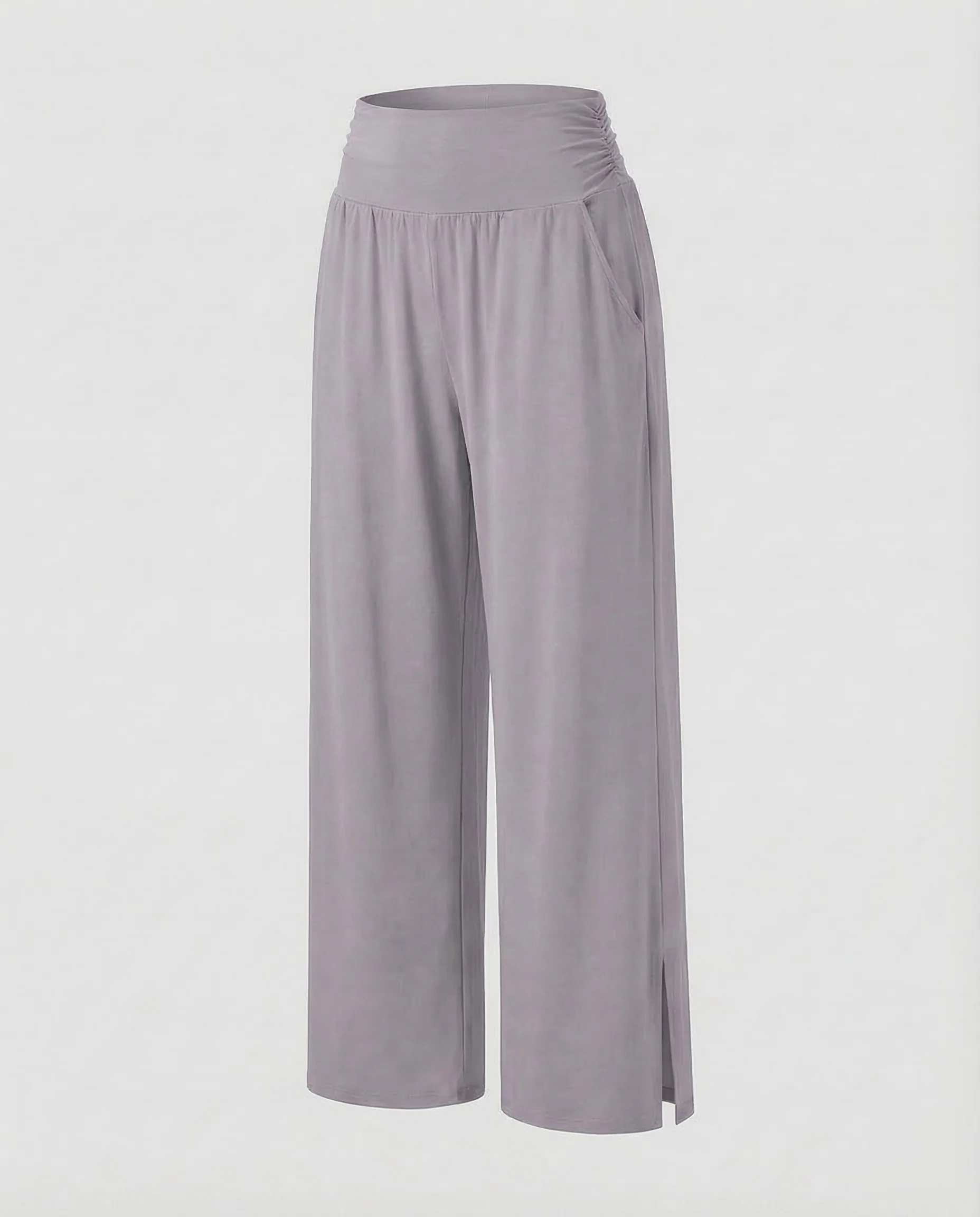 Damen Yogahose Weit Schlitz - Image 6