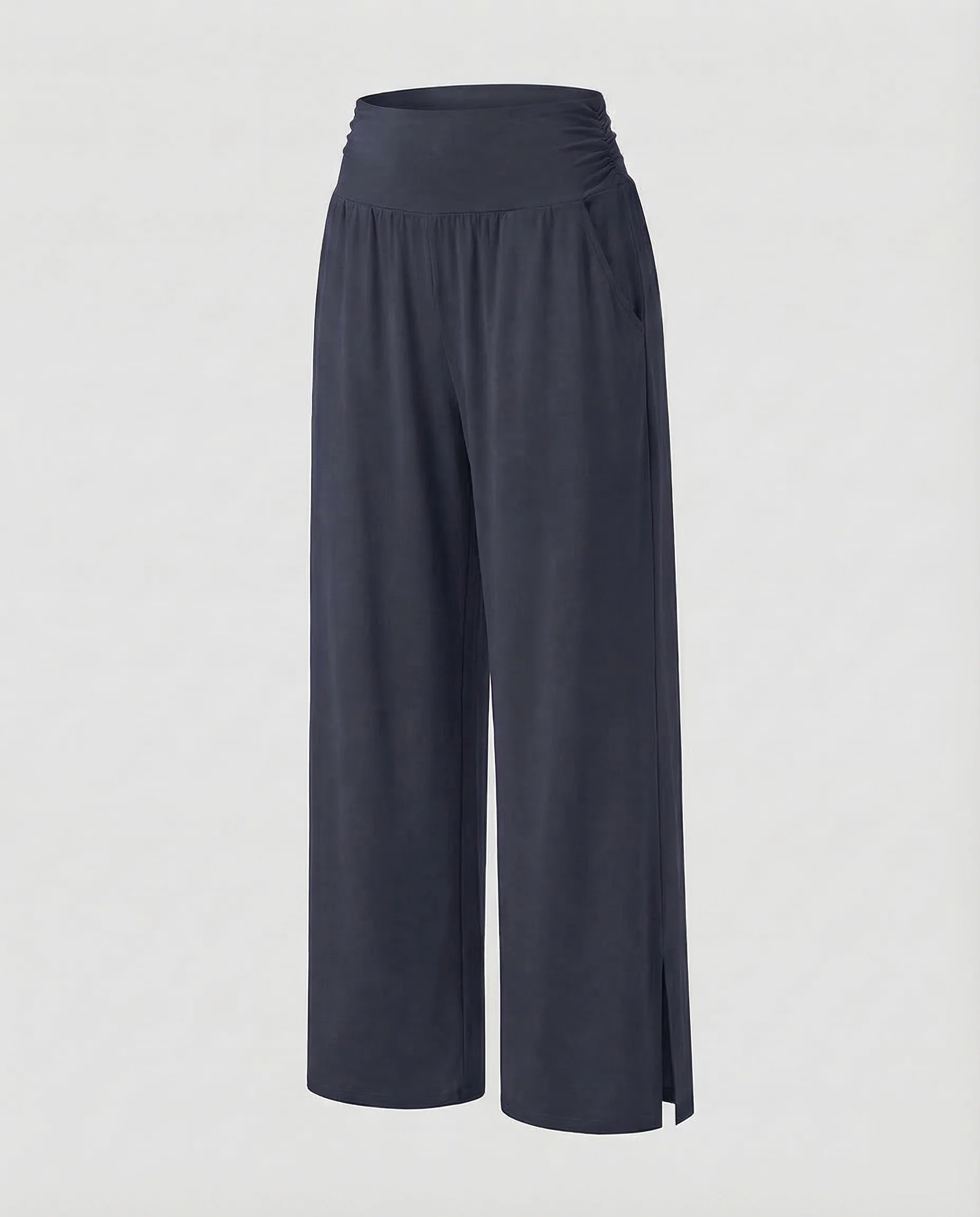 Damen Yogahose Weit Schlitz - Image 7
