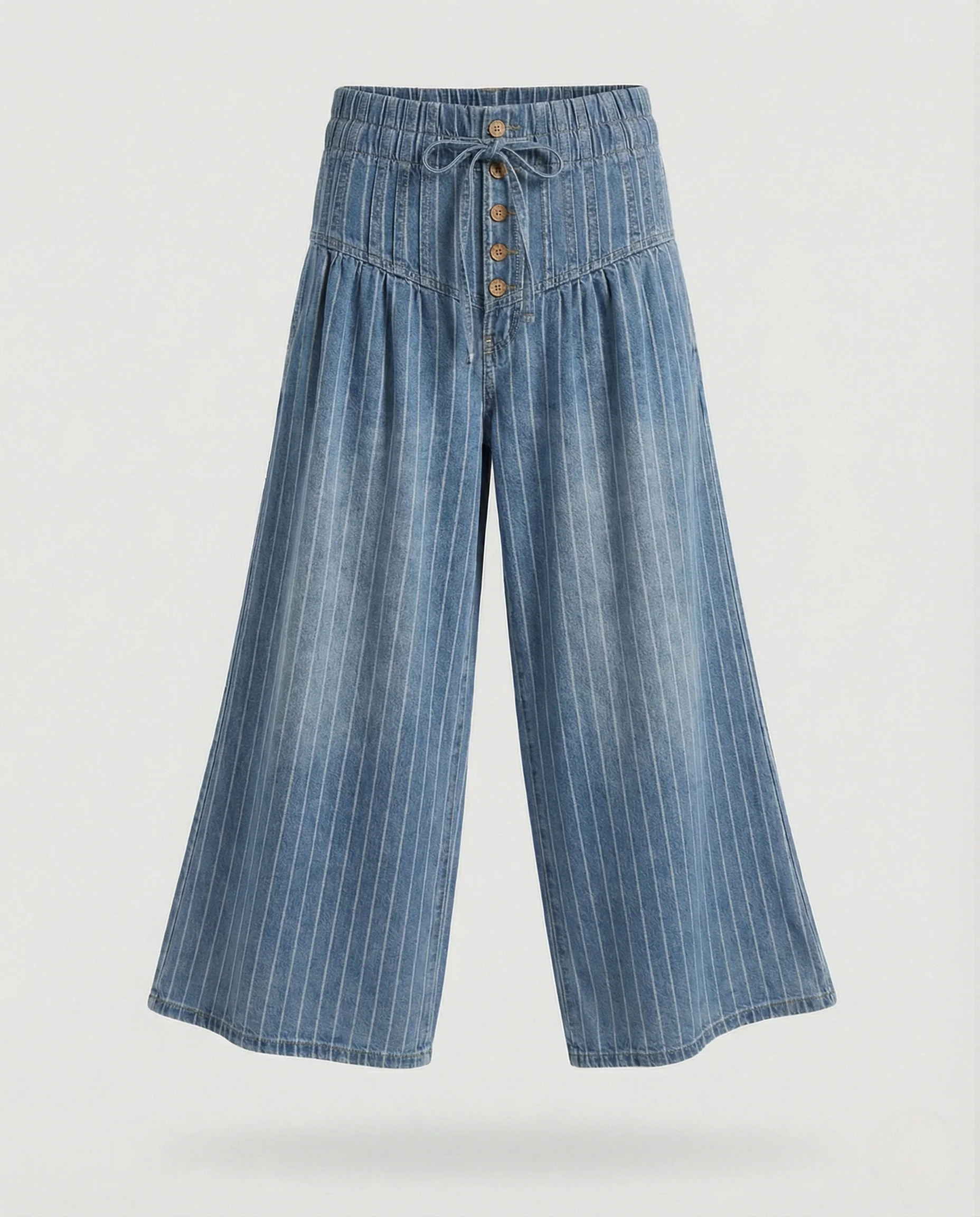 Jeans Culotte Damen High Waist - Image 8