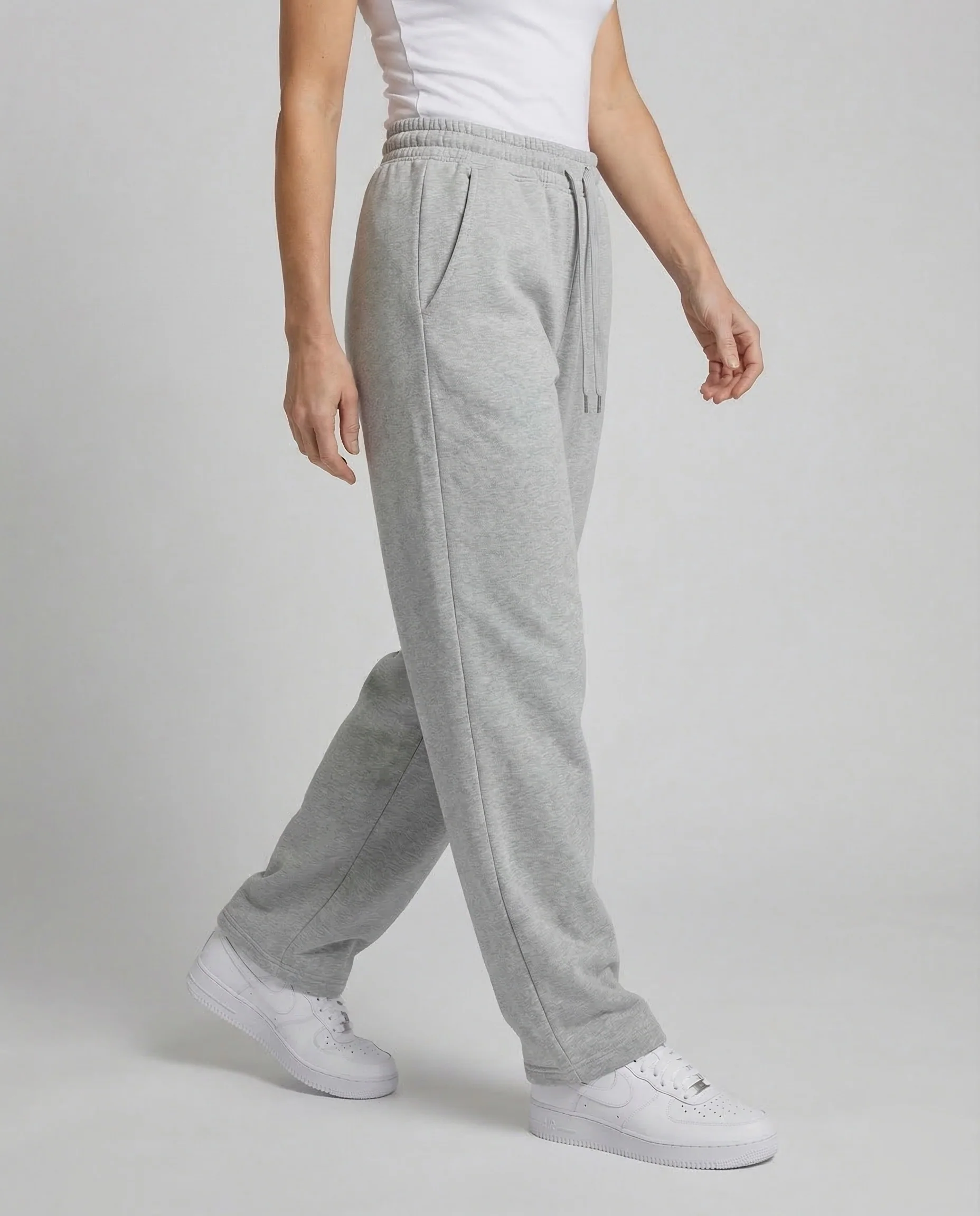 Damen Jogginghose Weit Kordelzug - Image 2