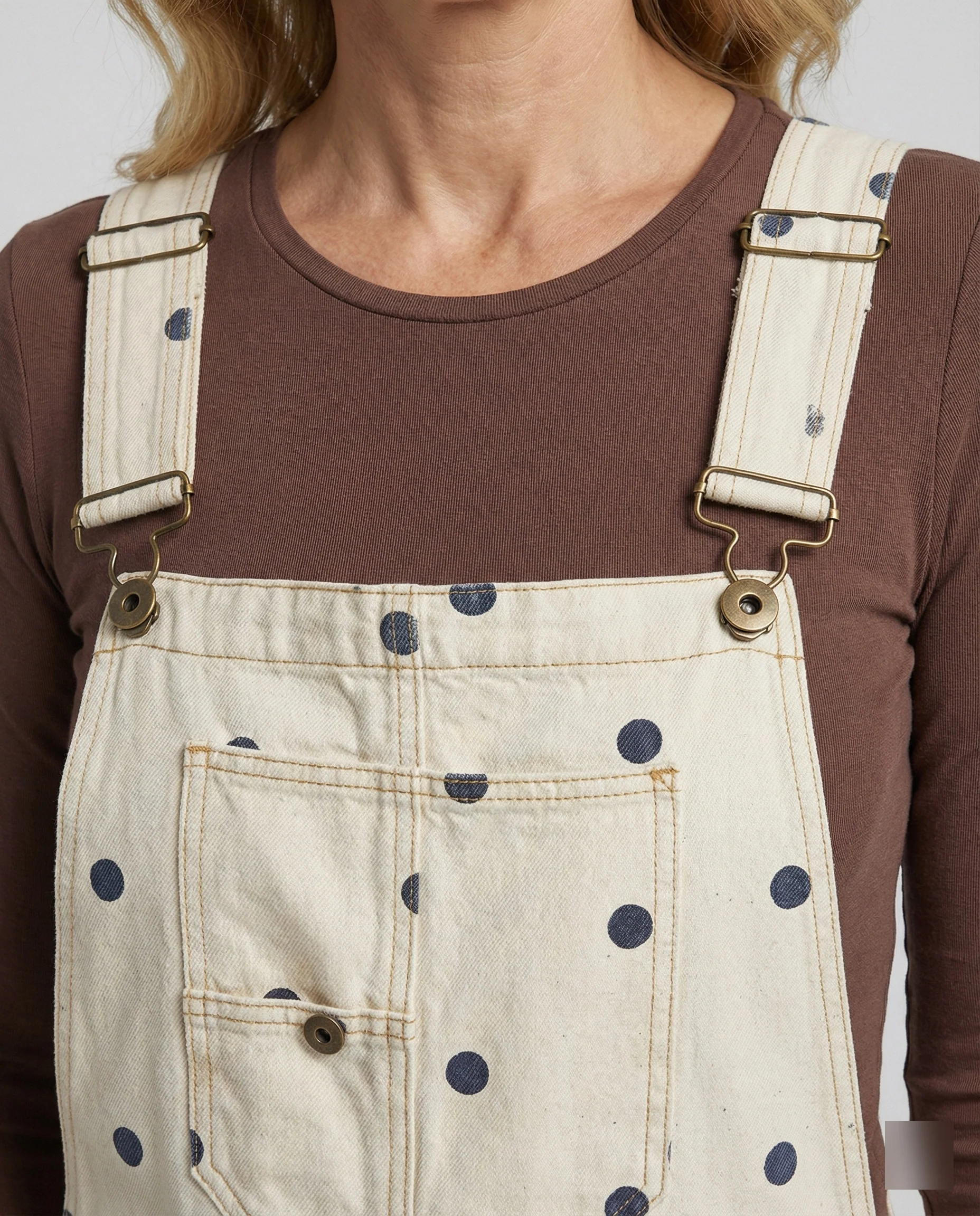 Damen Latzhose Canvas weit - Image 3