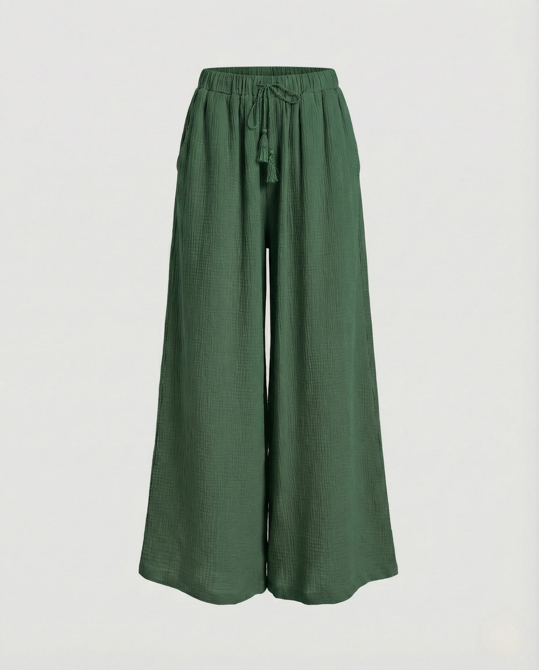 Freizeitkleidung Damen Musselin Hose - Image 7