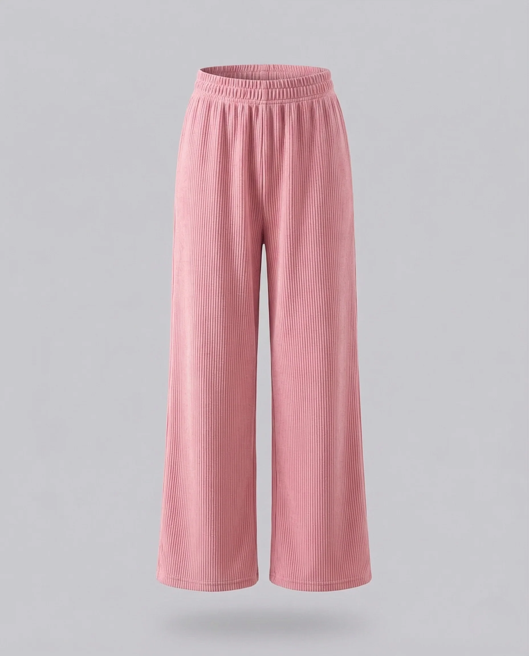 Damen Relaxhose Rippjersey Elastikbund - Image 5