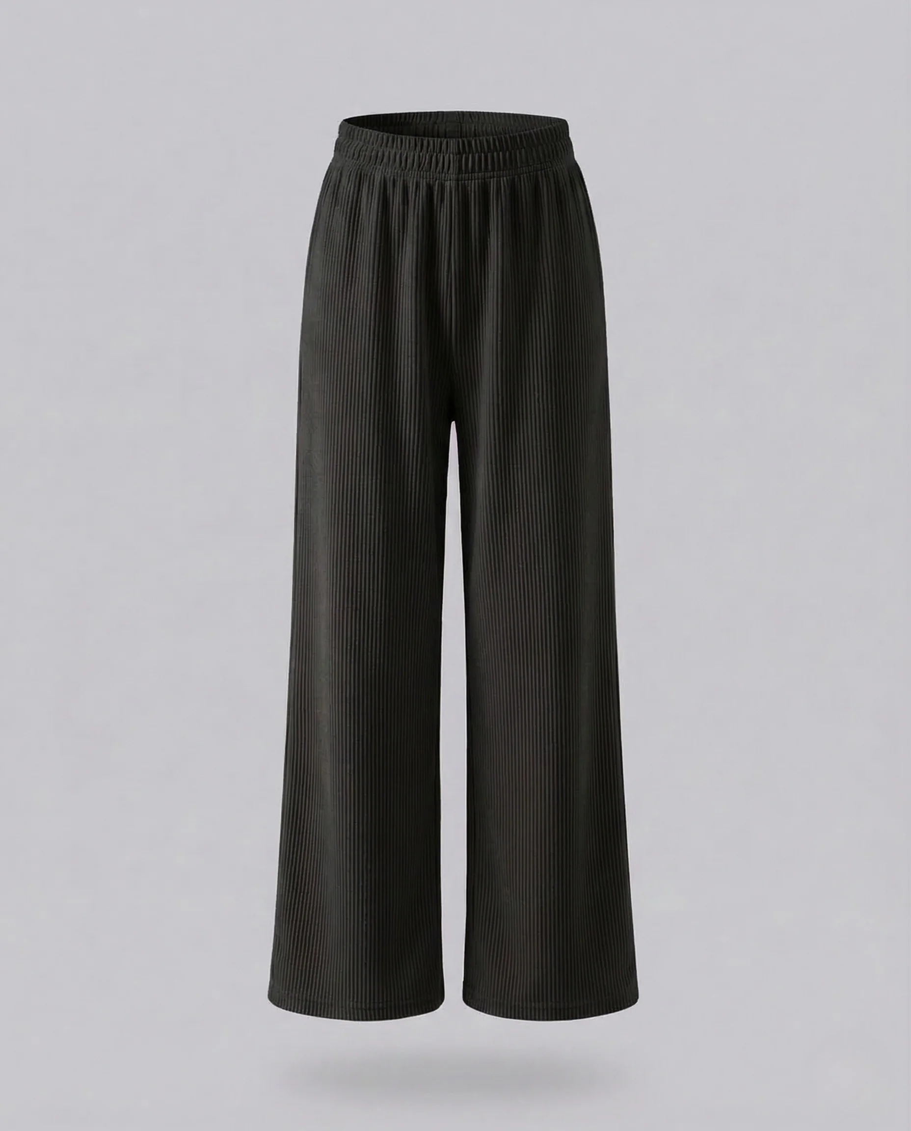 Damen Relaxhose Rippjersey Elastikbund - Image 6